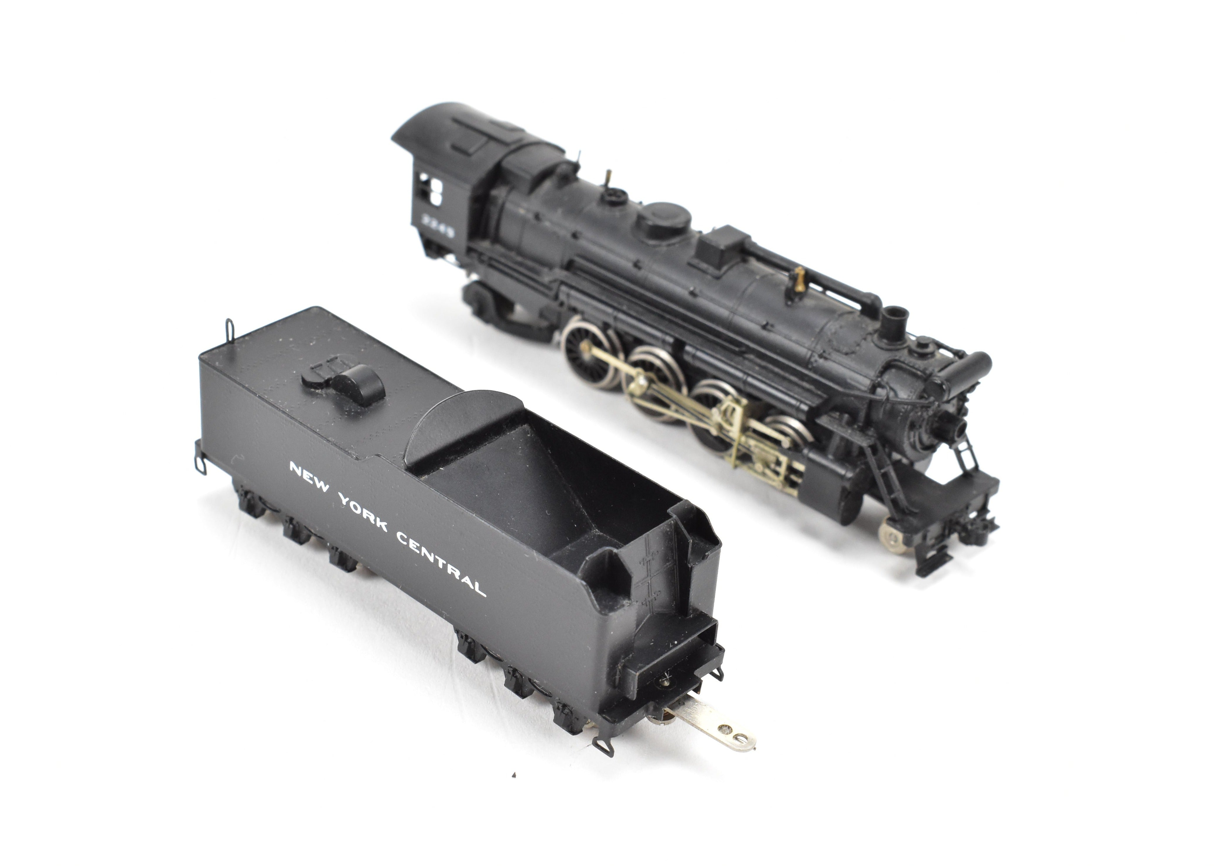 Brass N Scale Key Model Imports New York Central H - 10a 2 - 8 - 2 FP Locomotive