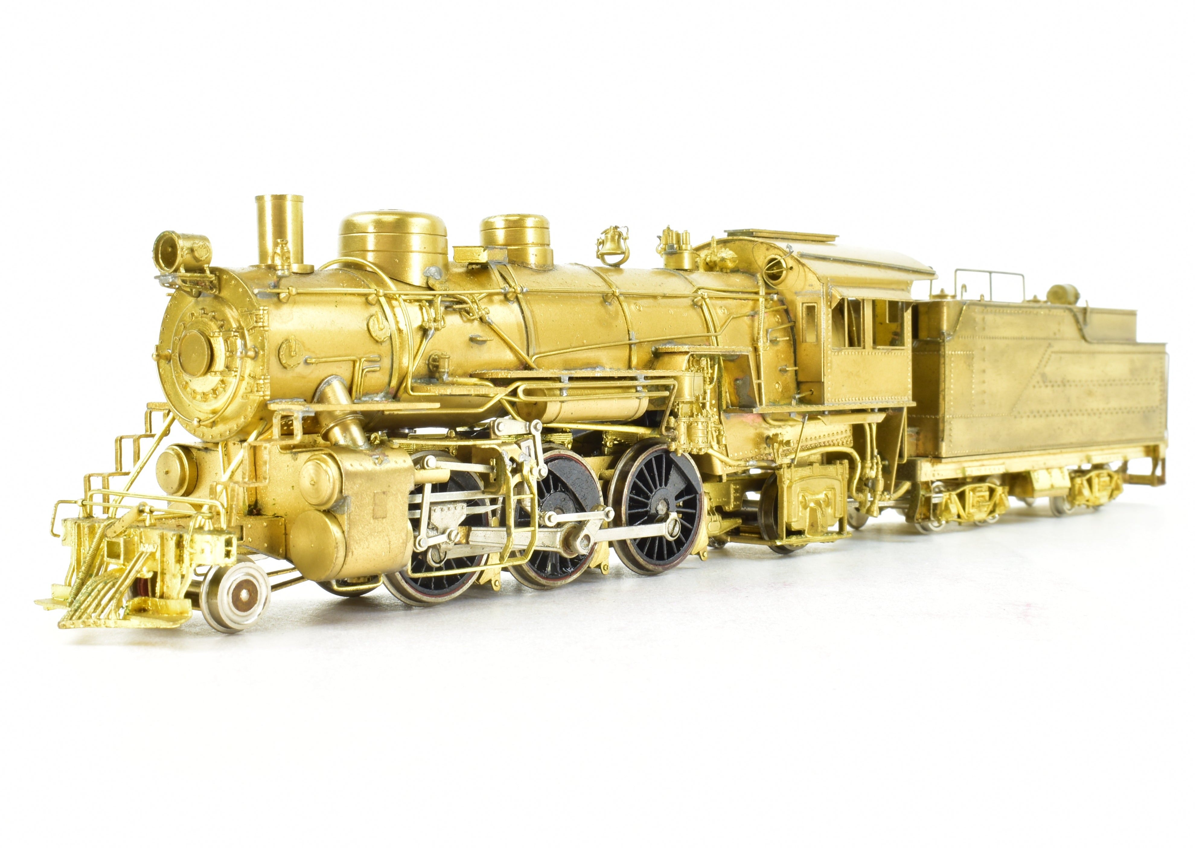 HO Scale Brass Balboa ATSF - Santa Fe 2-6-2 Prairie Class Steam Locomotive Model 1812 with Mild Foam Damage