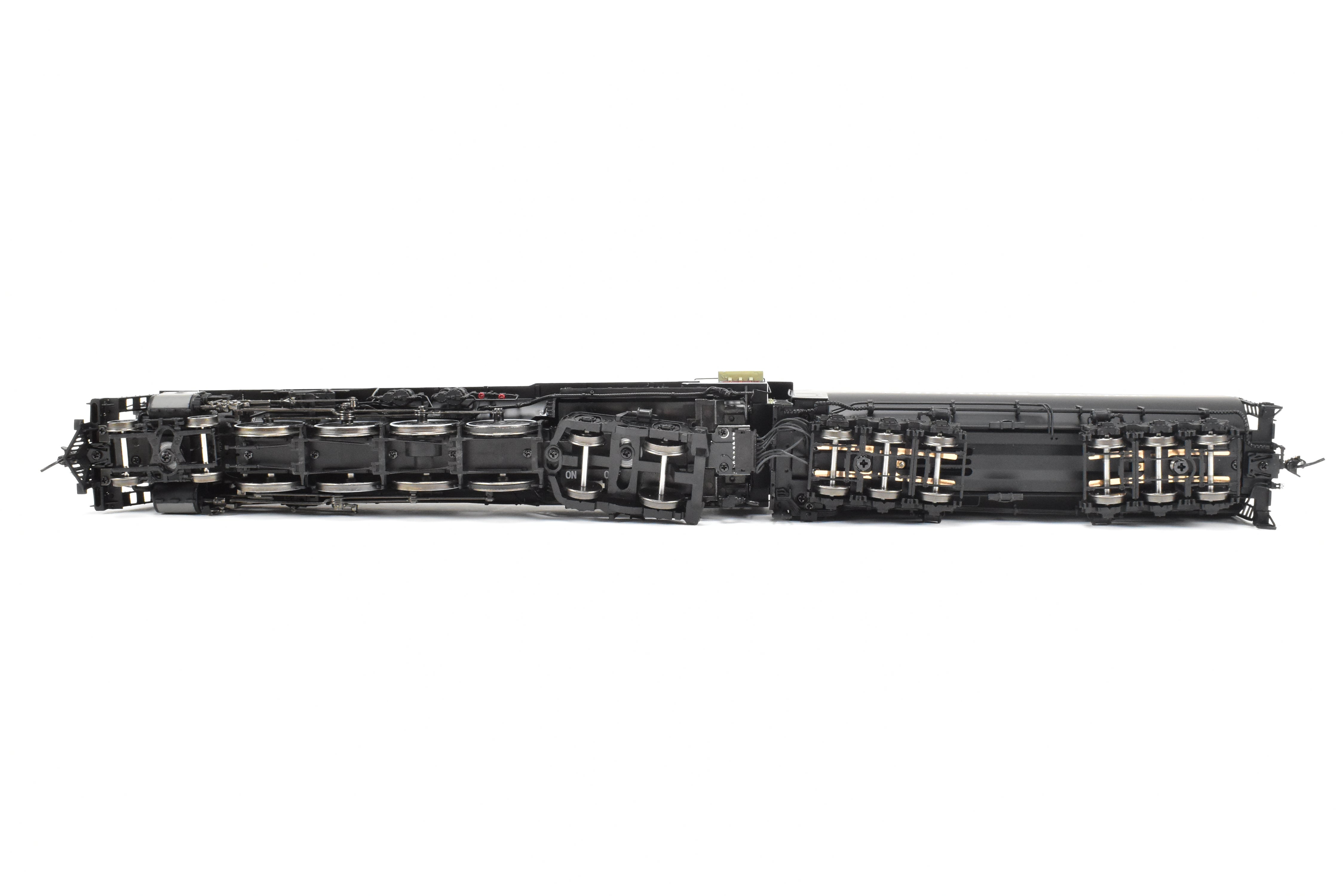 HO Scale Model Train - Broadway Limited Imports Brass Hybrid Series Northern Pacific A - 3 4 - 8 - 4 FP Locomotive with Gray Boiler (Post 1947) and Smoke, Featuring Paragon 4 Sound for DC and DCC Operation