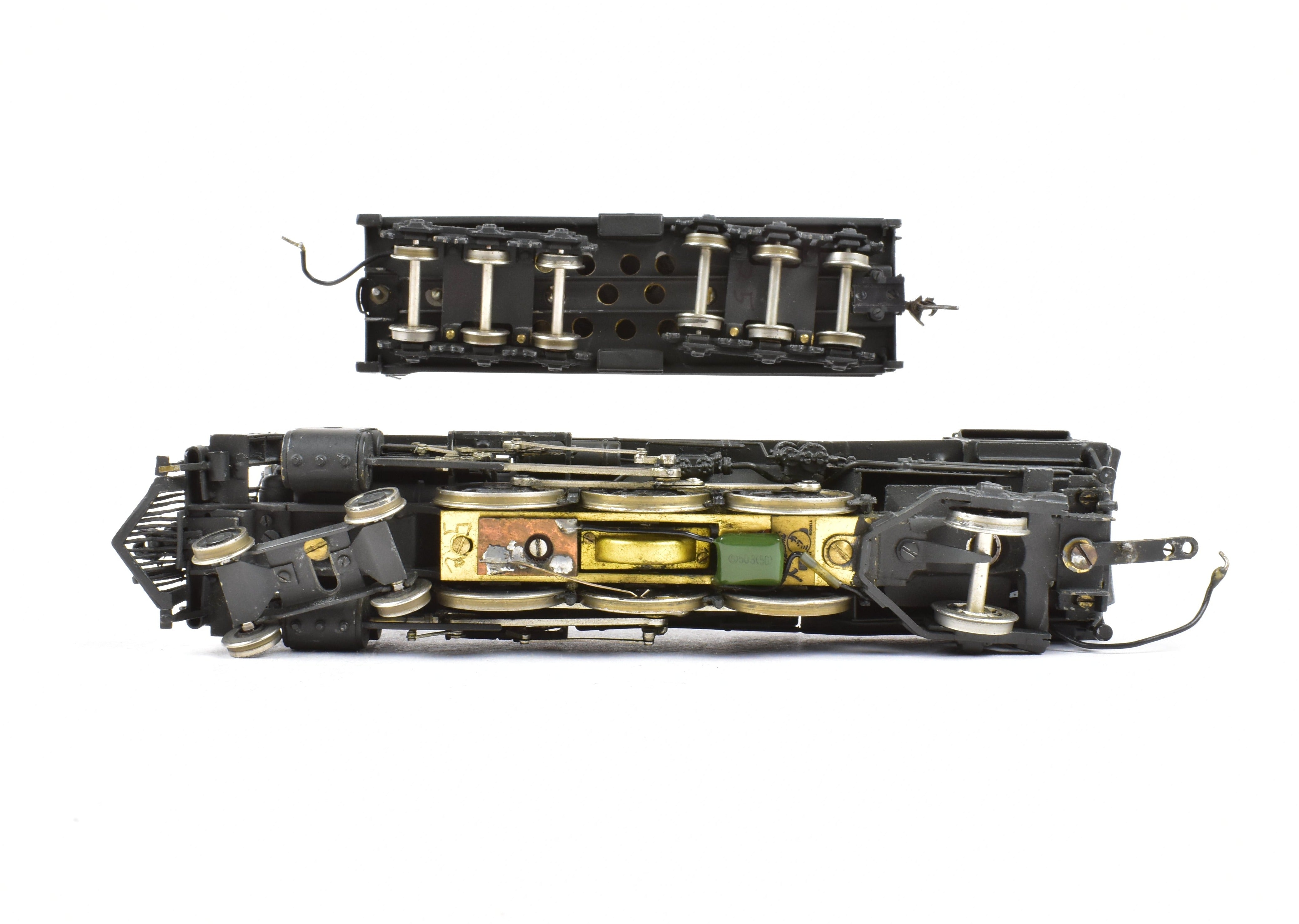 HO Scale Brass Balboa ATSF Santa Fe 3400 Class 4-6-2 Pacific Locomotive CP #3437