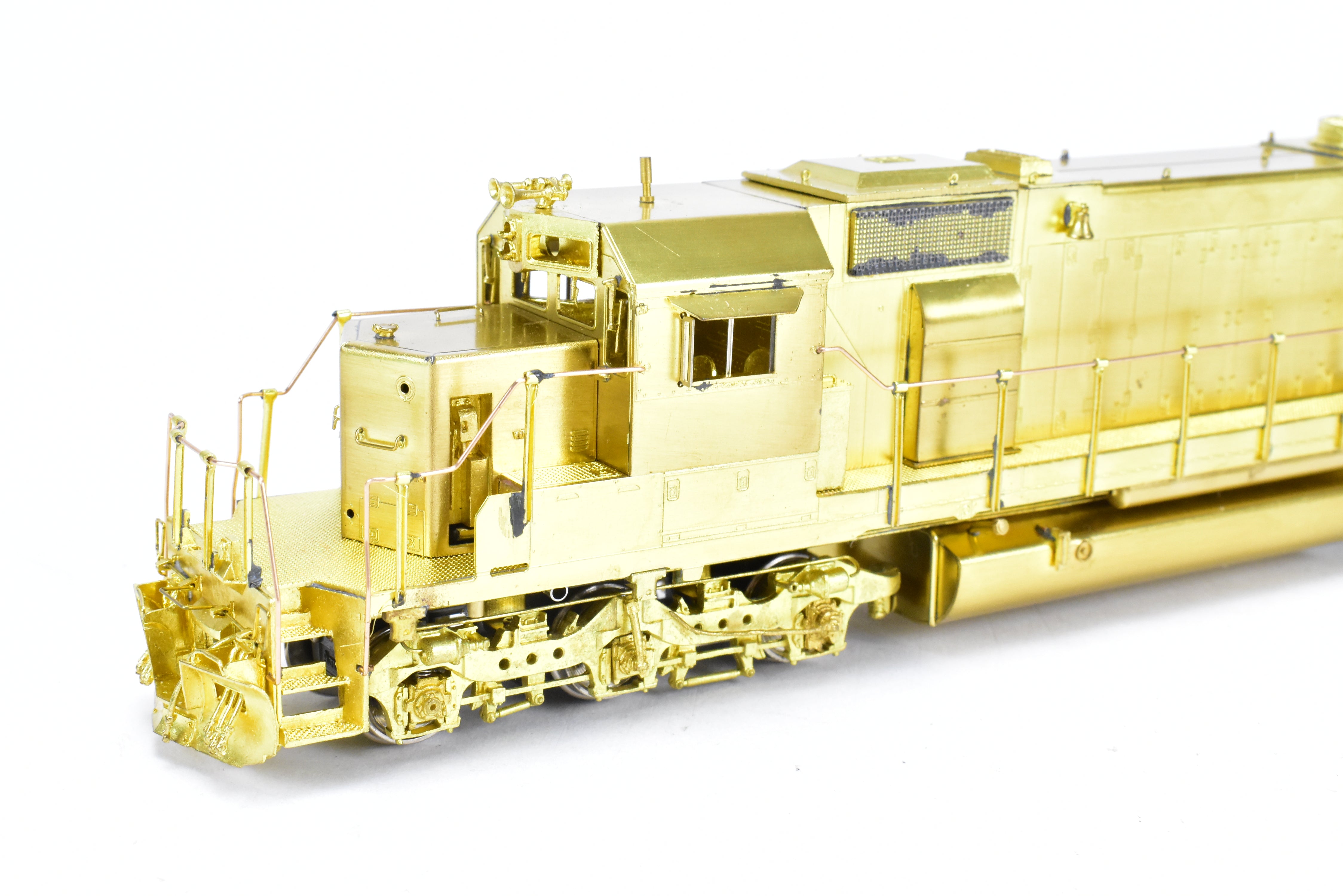 HO Scale Brass Model Train - Overland Models Inc. (OMI) Missouri Pacific EMD SD40-2 Locomotive without Dynamic Brakes and with Early Radiator Screens