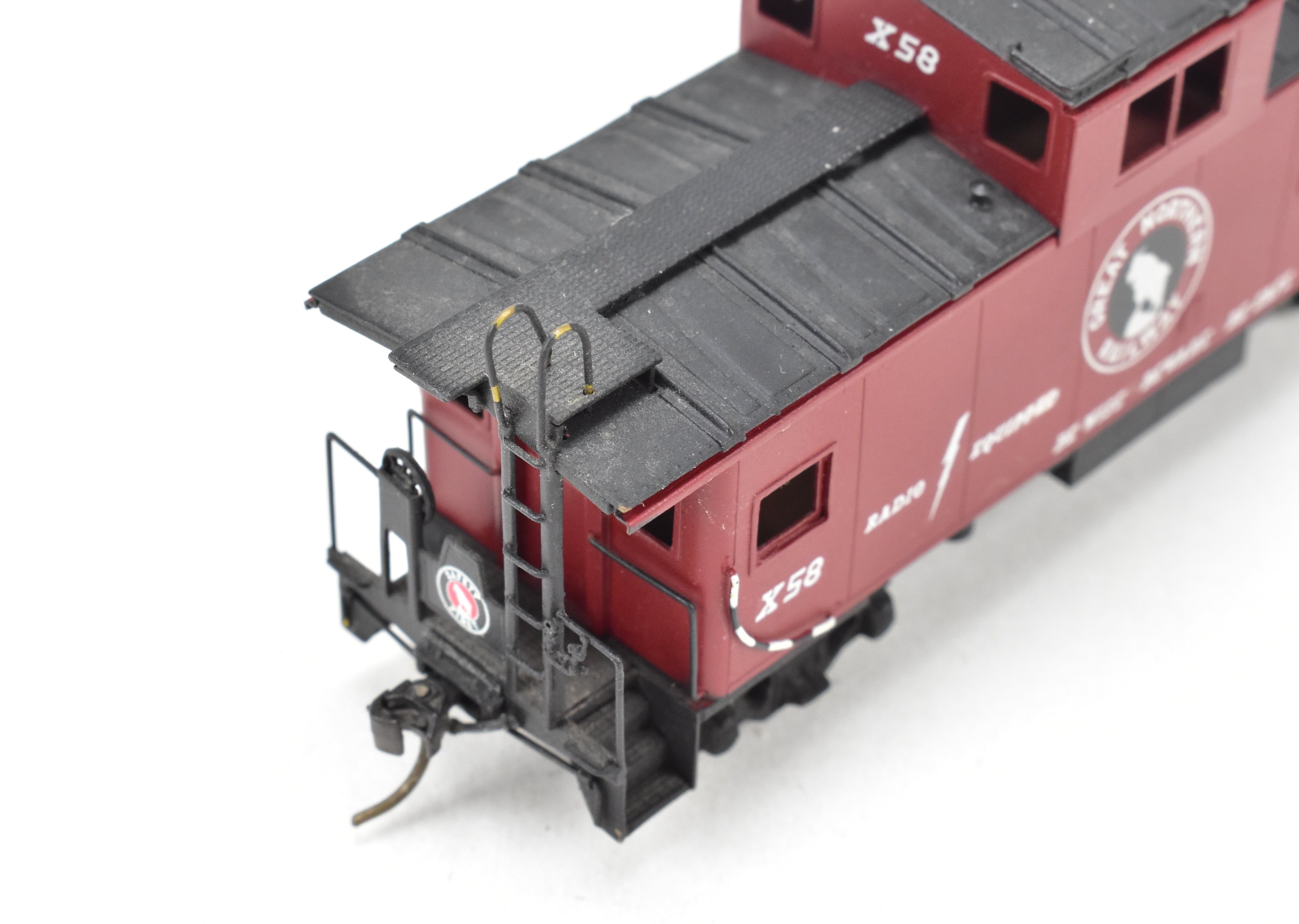 HO Scale Brass Model - Oriental Limited Great Northern Caboose X41 - 95, Custom - Painted C/P #X58