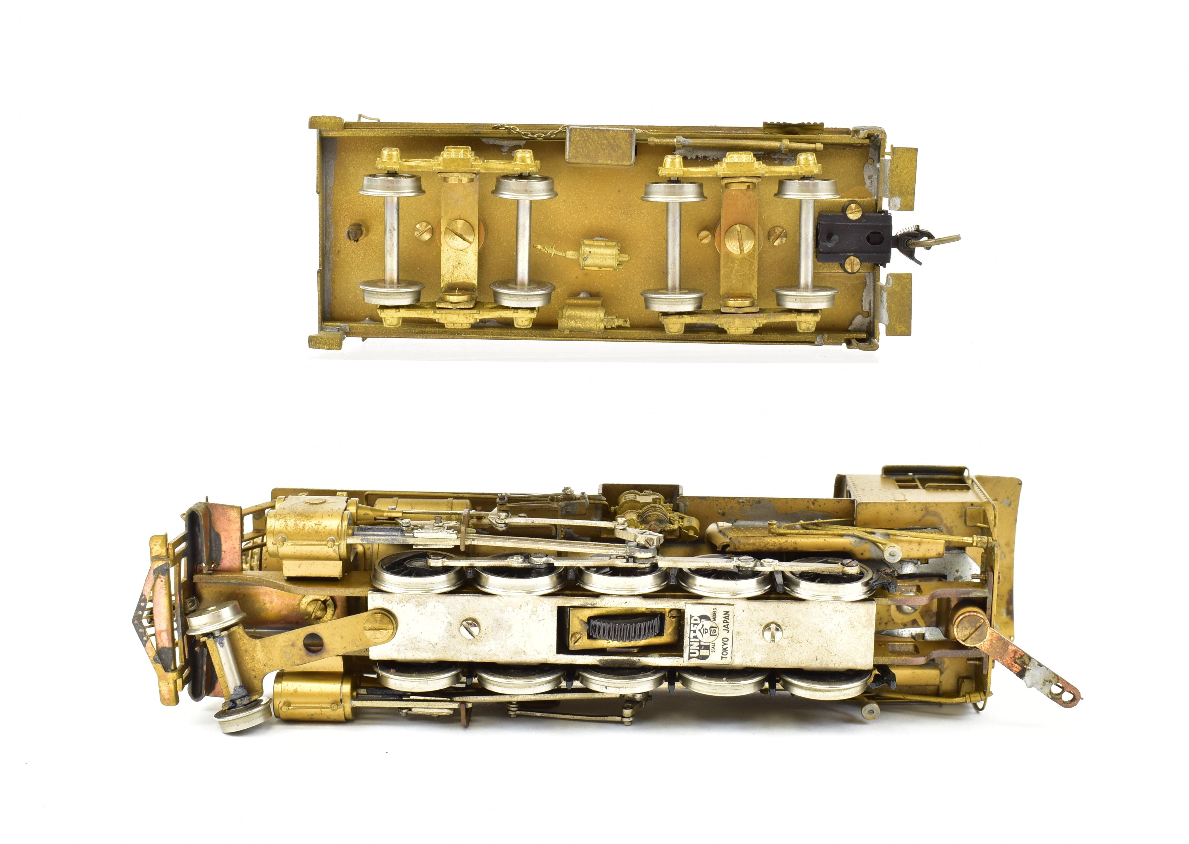 High - Quality HO Scale Brass PFM - United SLSF Frisco 2 - 10 - 0 Decapod Model Train