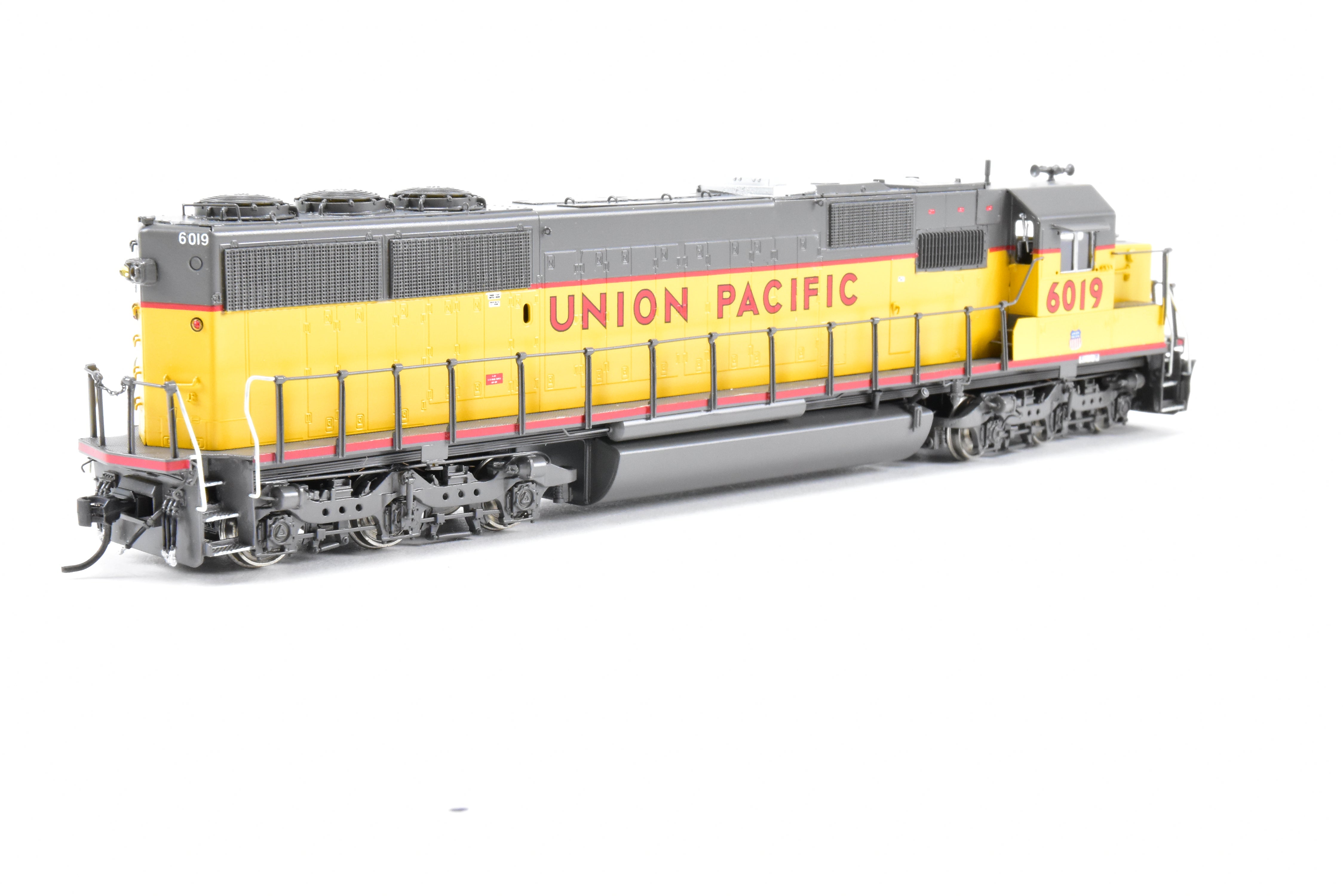 HO Scale Brass Union Pacific EMD SD60 Custom Painted Locomotive Model No. 6019 by Overland Models, Inc.