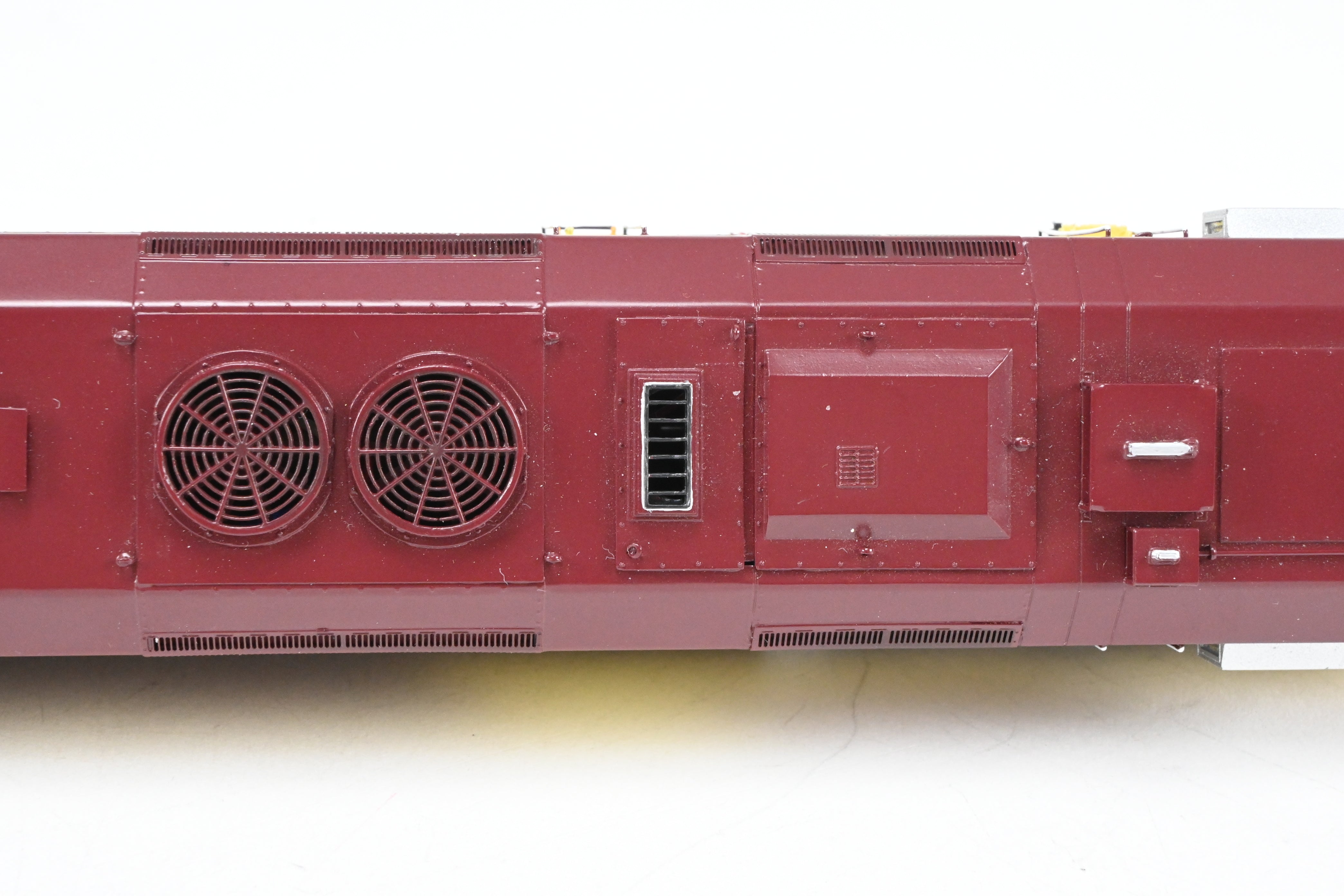 HO Brass OMI - Overland Models' Wisconsin Central EMD FP45 #6652 Maroon/Yellow w/Lights