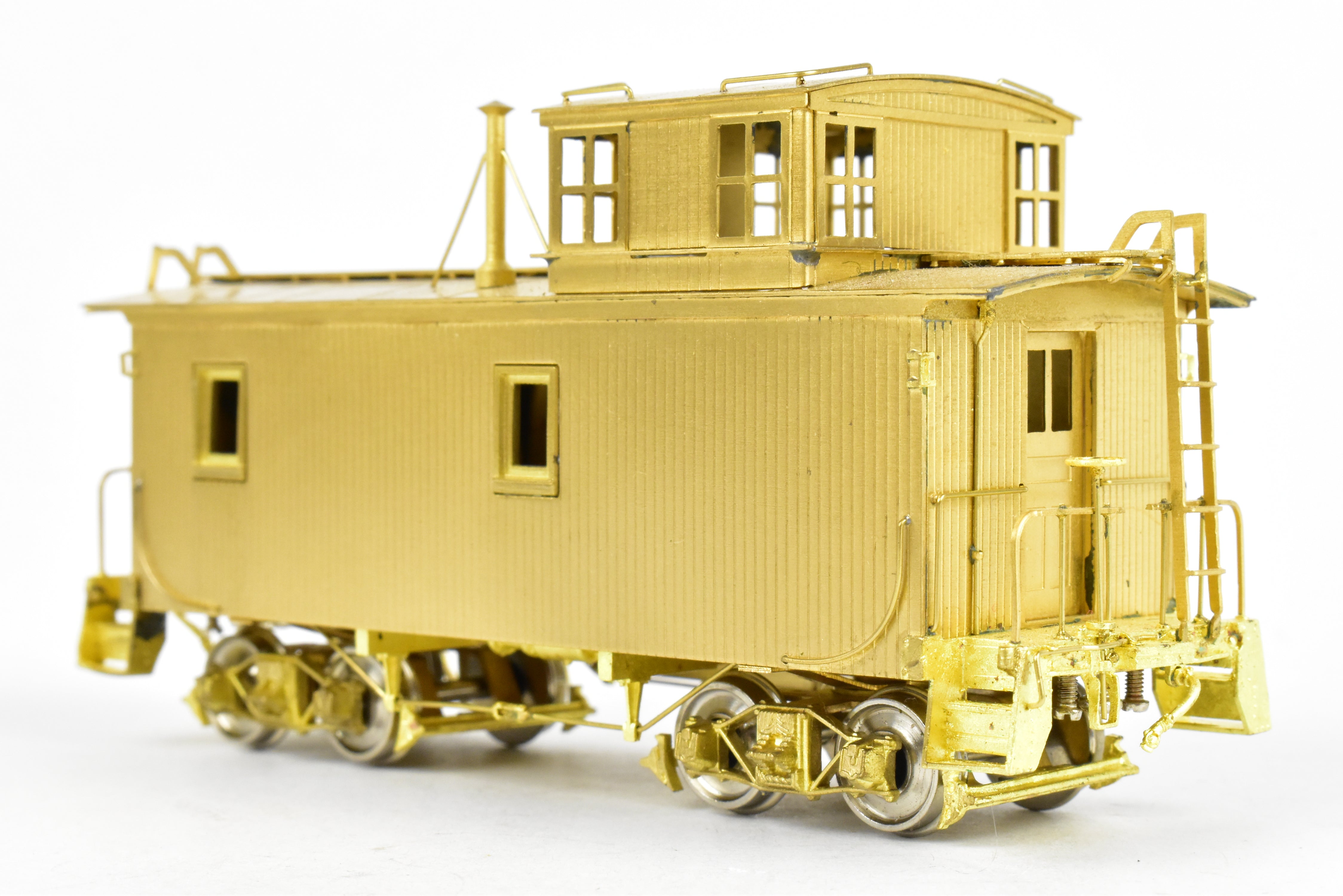 Collector's Edition HO Scale Brass Model of Beaver Creek Colorado Midland Wood Caboose