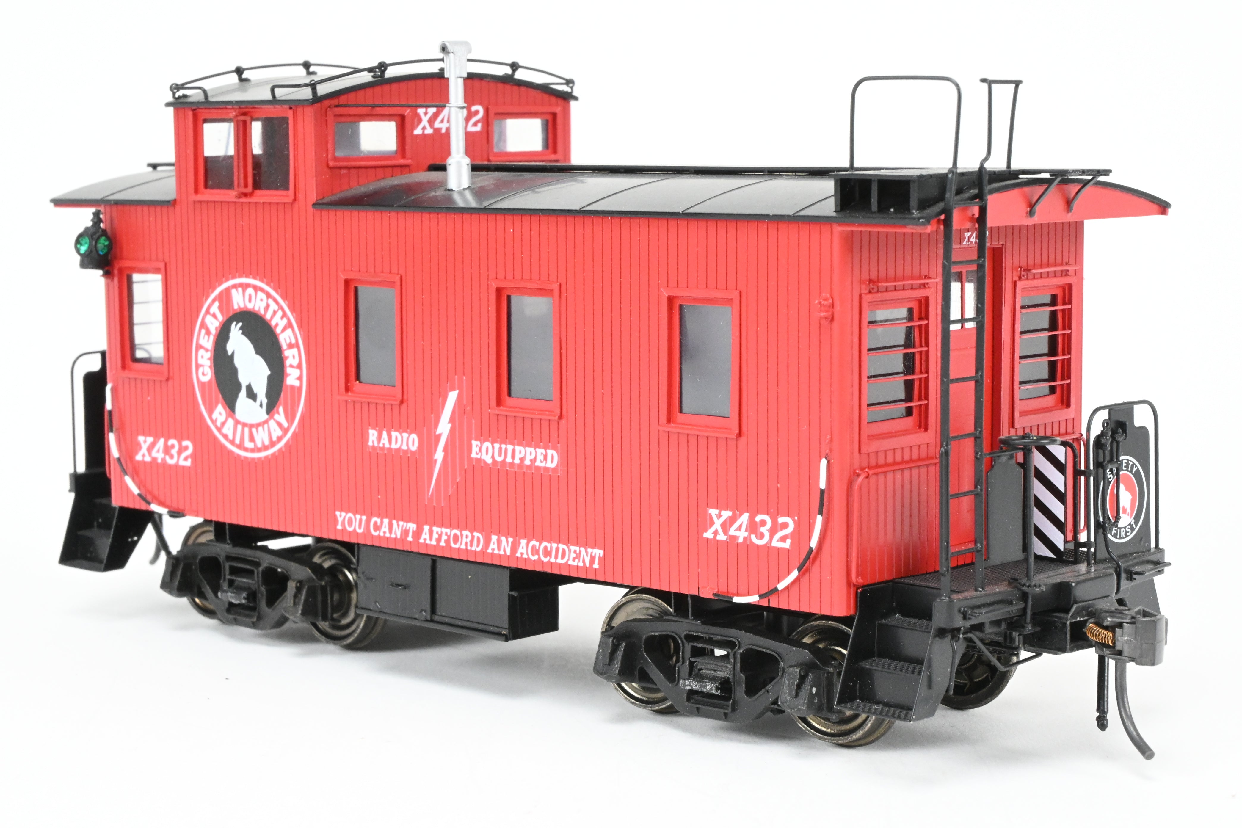 1987 Collector's Edition Great Northern Wood Caboose FP #X432 by Beaver Creek Model Co.