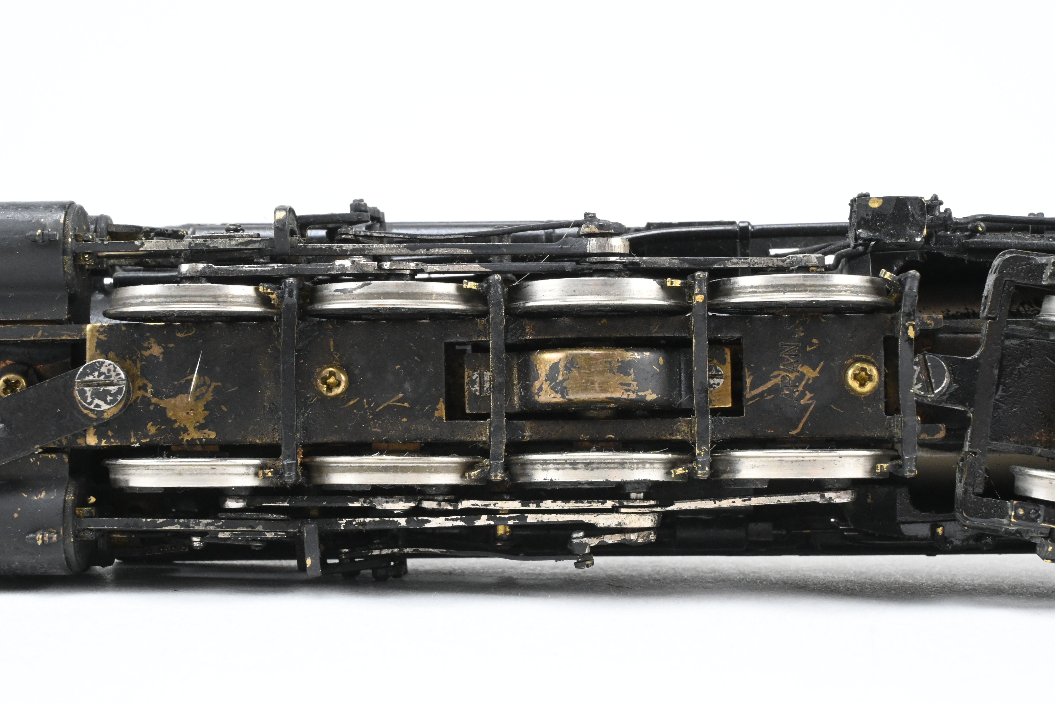 HO Scale Brass Westside Model Co. B&M - Boston & Maine 2-8-4 Class T-1a Berkshire Locomotive Model Custom Painted with No. 4012