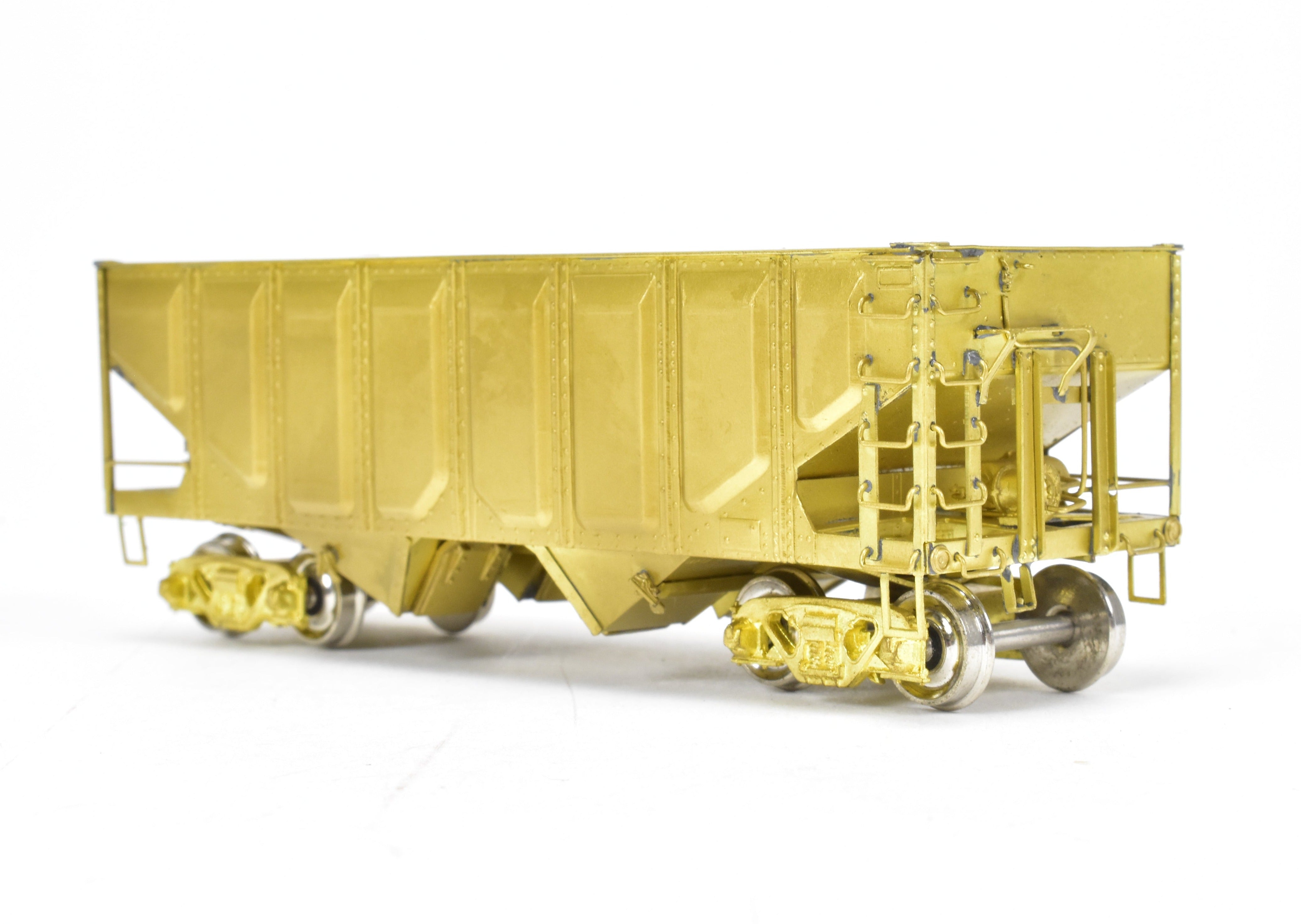 HO Scale Brass Model Railroad USRA - United States Railway Administration 2 - Bay Hopper Car by Overland Models, Inc. for Various Roads