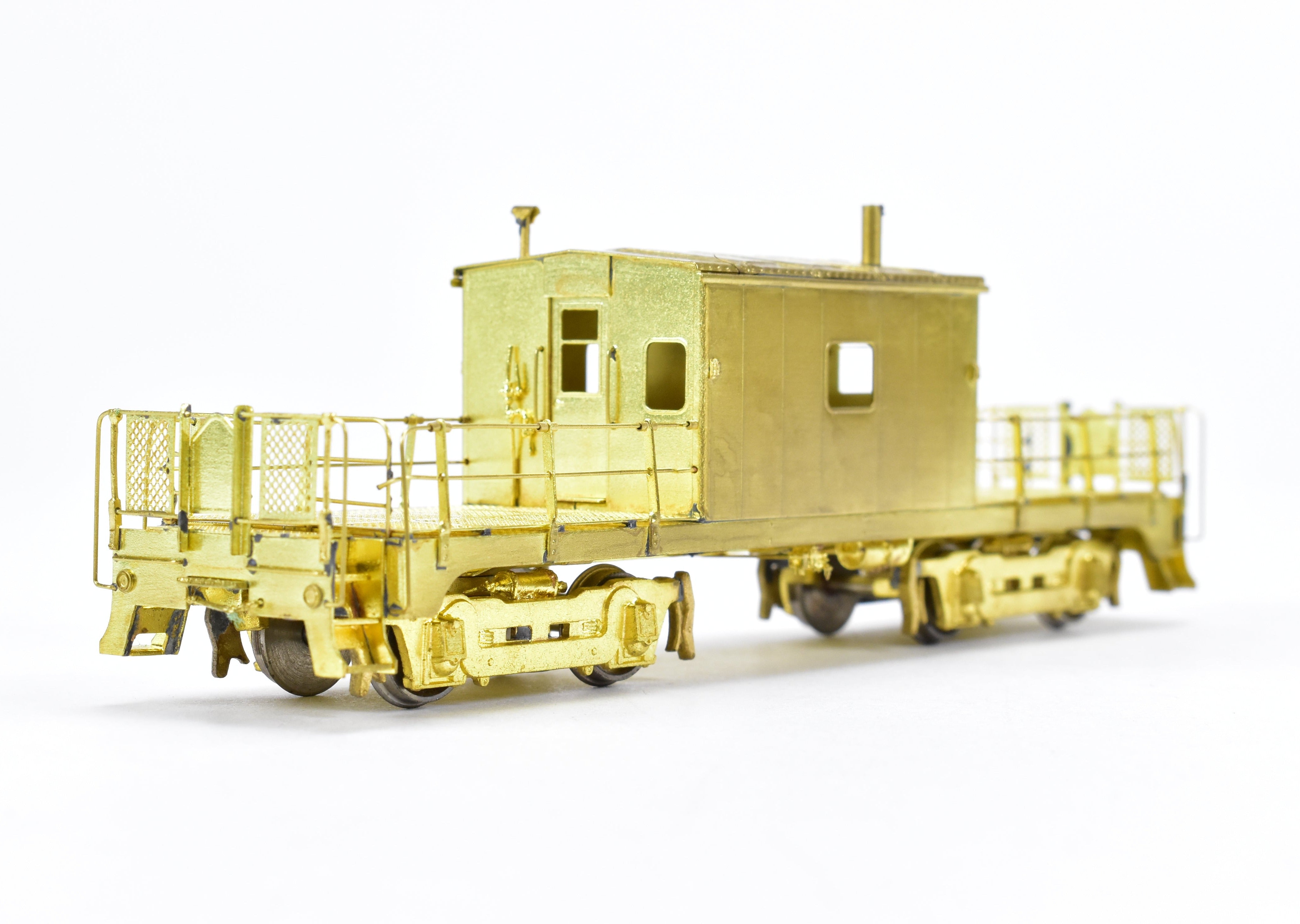HO Brass Great Northern Transfer Caboose X177-X180 by OMI Overland Models