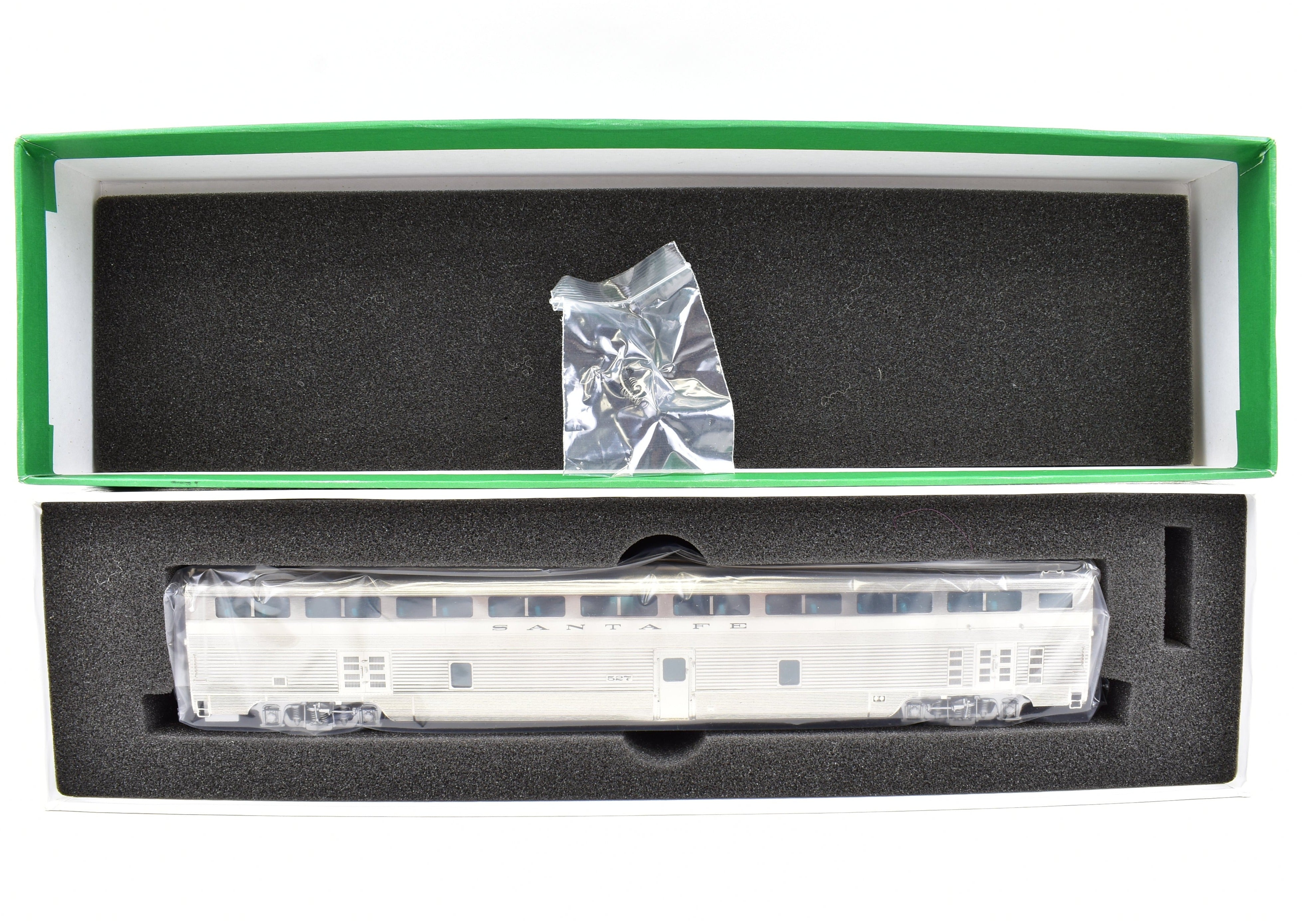 HO Scale Brass ATSF Santa Fe Hi-Level Chair Car #527 by Overland Models