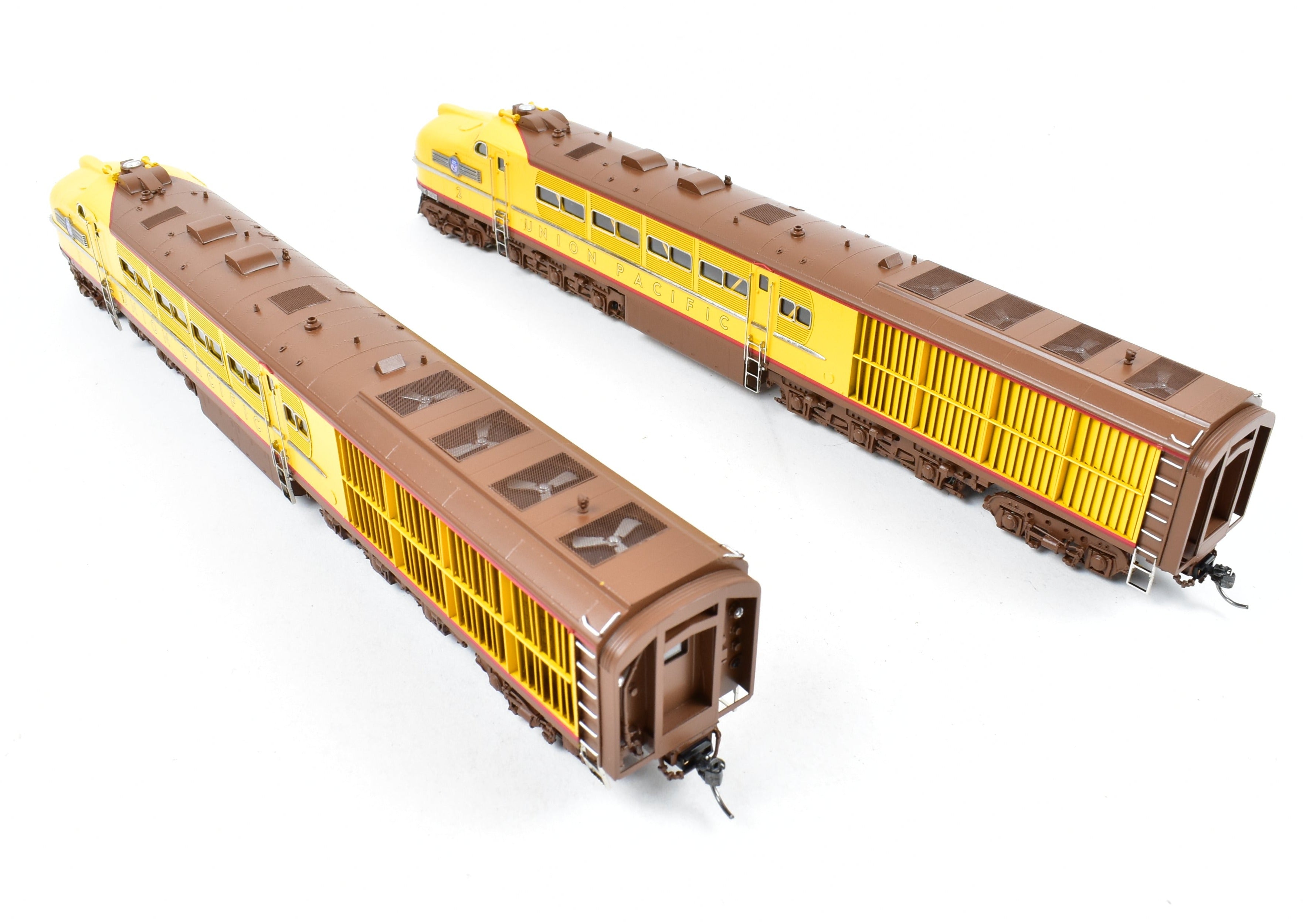 HO NEW DVP Brass Union Pacific GE No. 1 & 2 Steam Turbine Set - Last One!