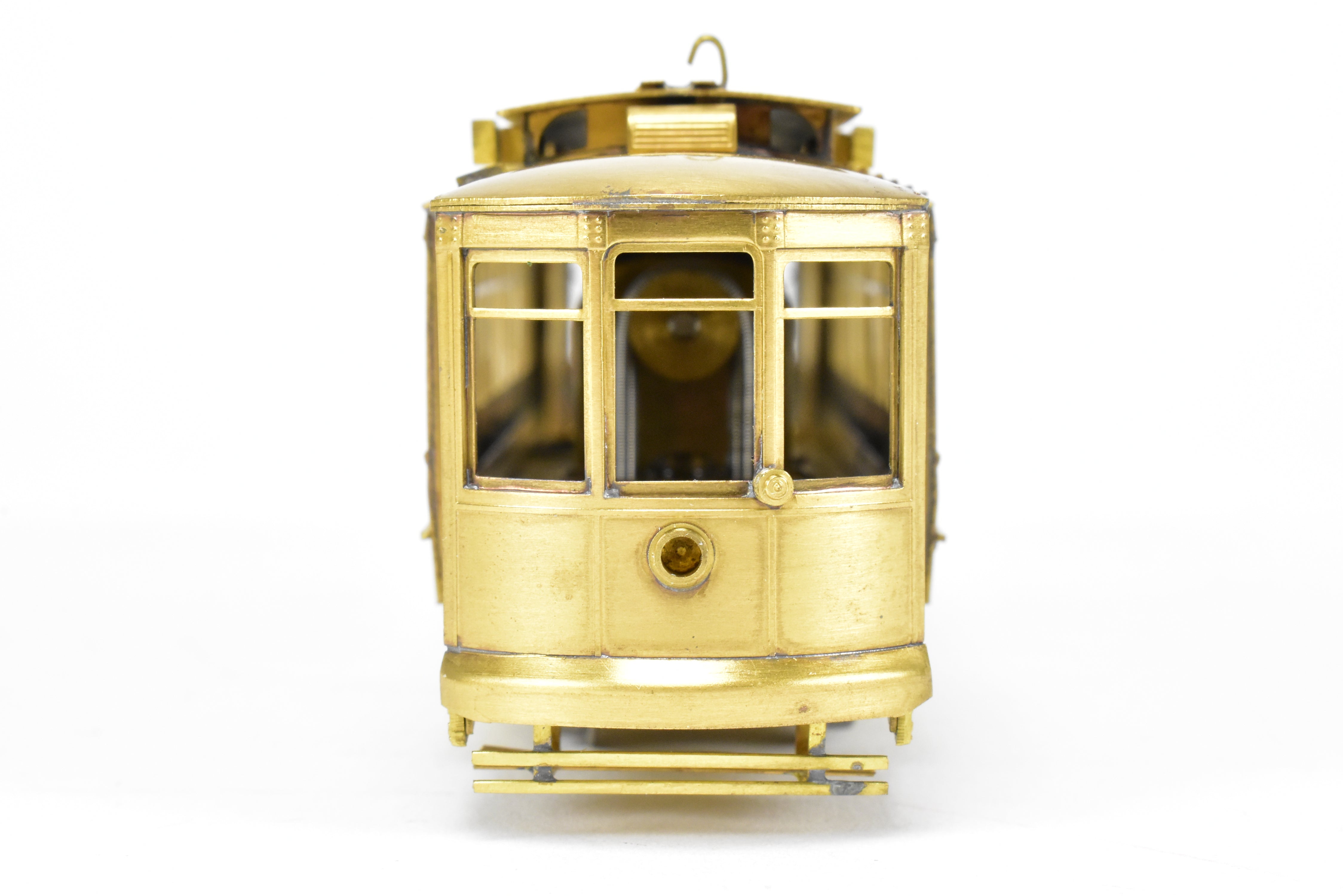 High - Quality HO Scale Brass Chicago Surface Lines Short Brill Car Model 347 CSL by Fairfield Traction Models