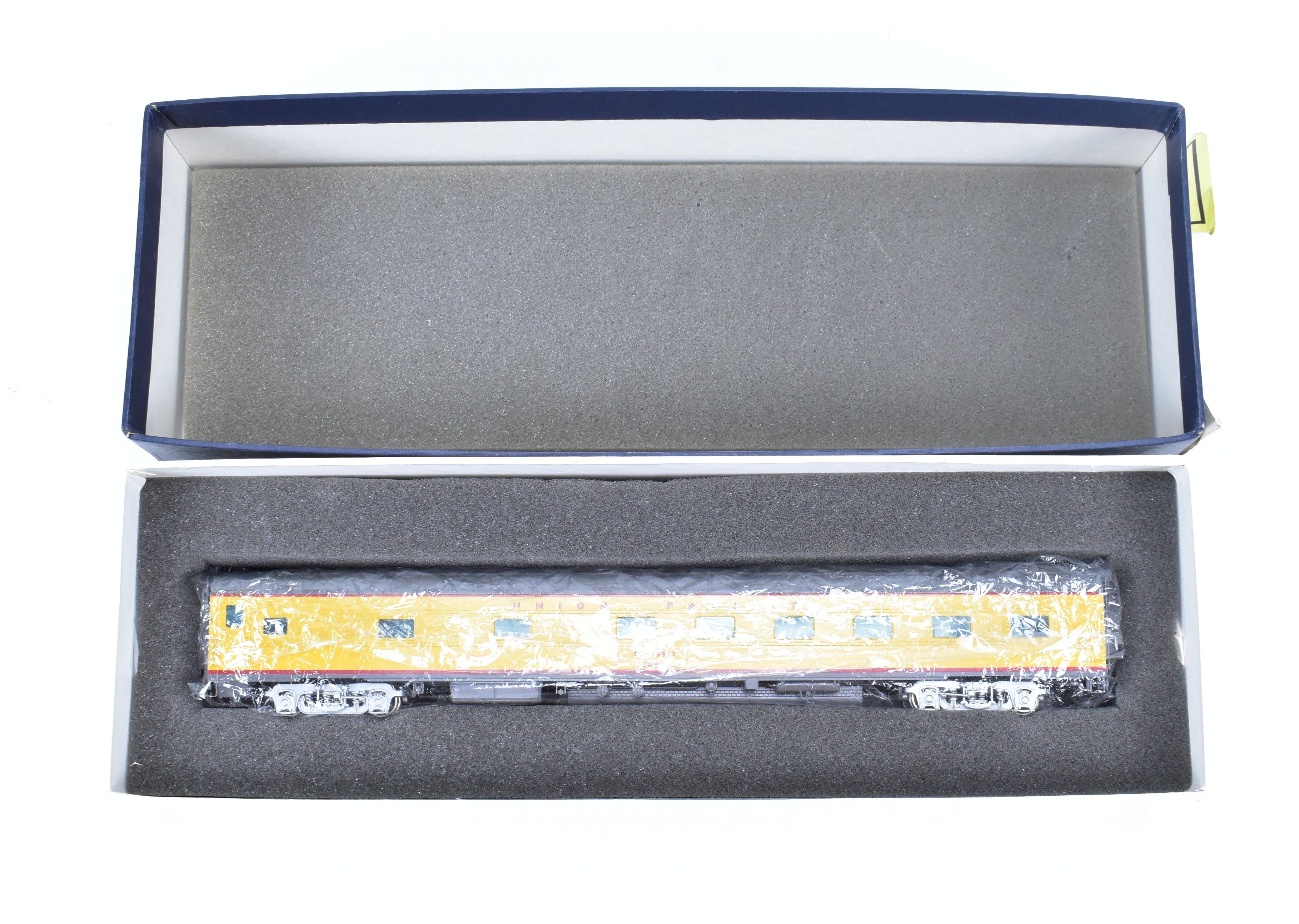 HO Scale Brass Model Train - Union Pacific Sun Series 11 - Bedroom Sleeper Car C/P #1608 by Wasatch Model Co.