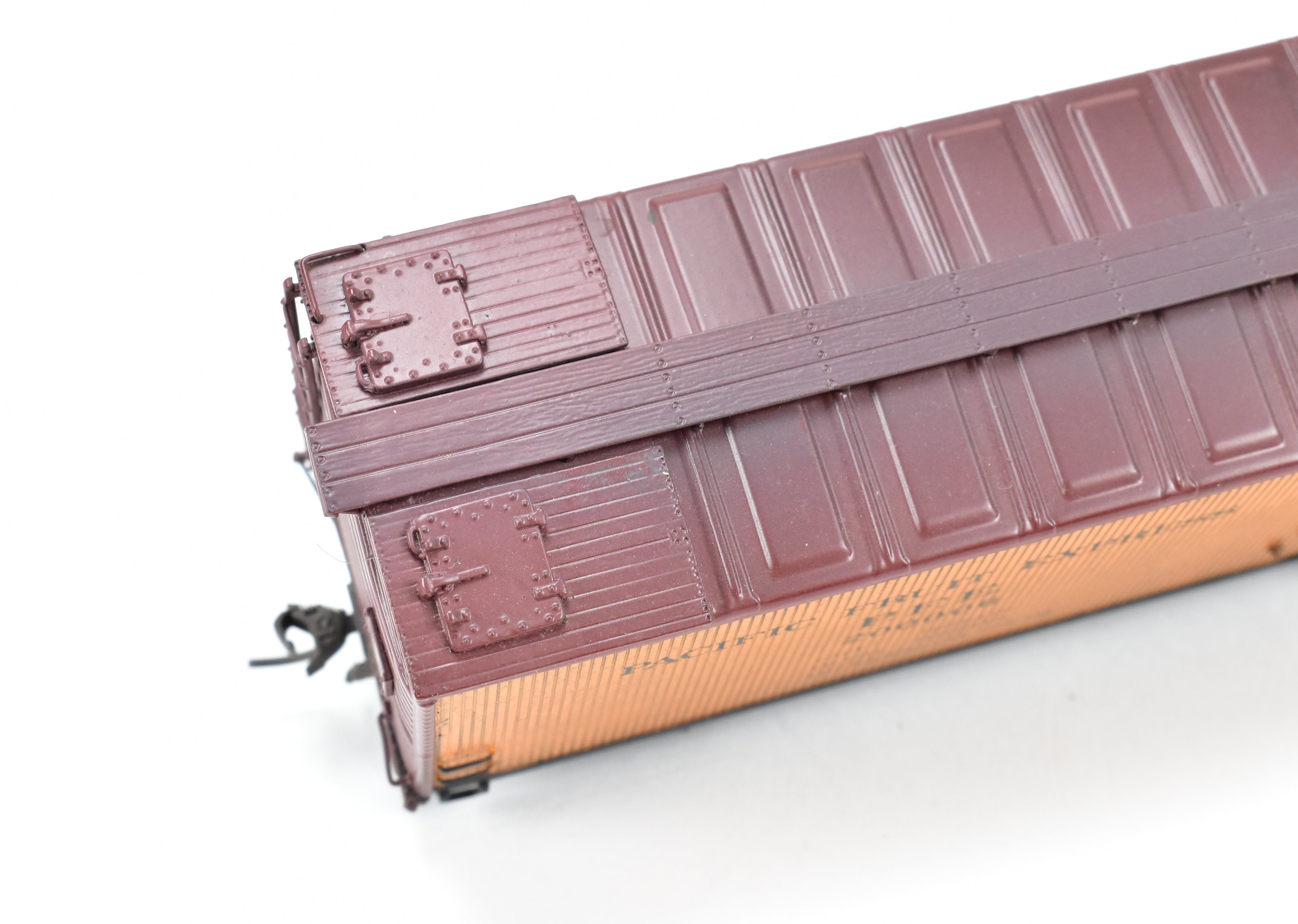 HO Brass Precision Scale Co. 52' R-70-2 Ice Refrigerator Car FP 200006 Weathered