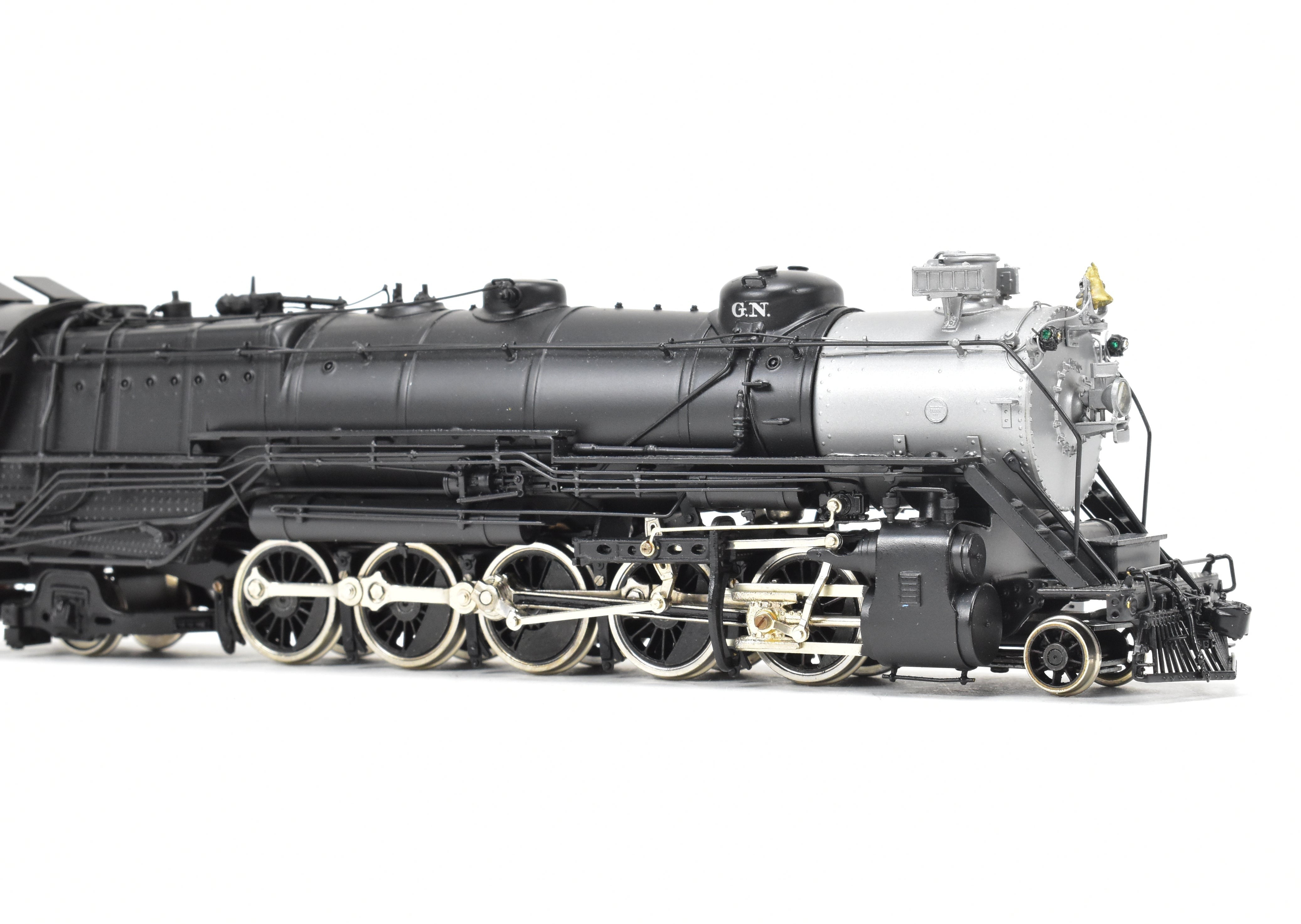 HO Scale Brass PFM - Tenshodo Great Northern 2-10-2 Class Q-1 Factory Painted Model Engine from 1984 Production Run
