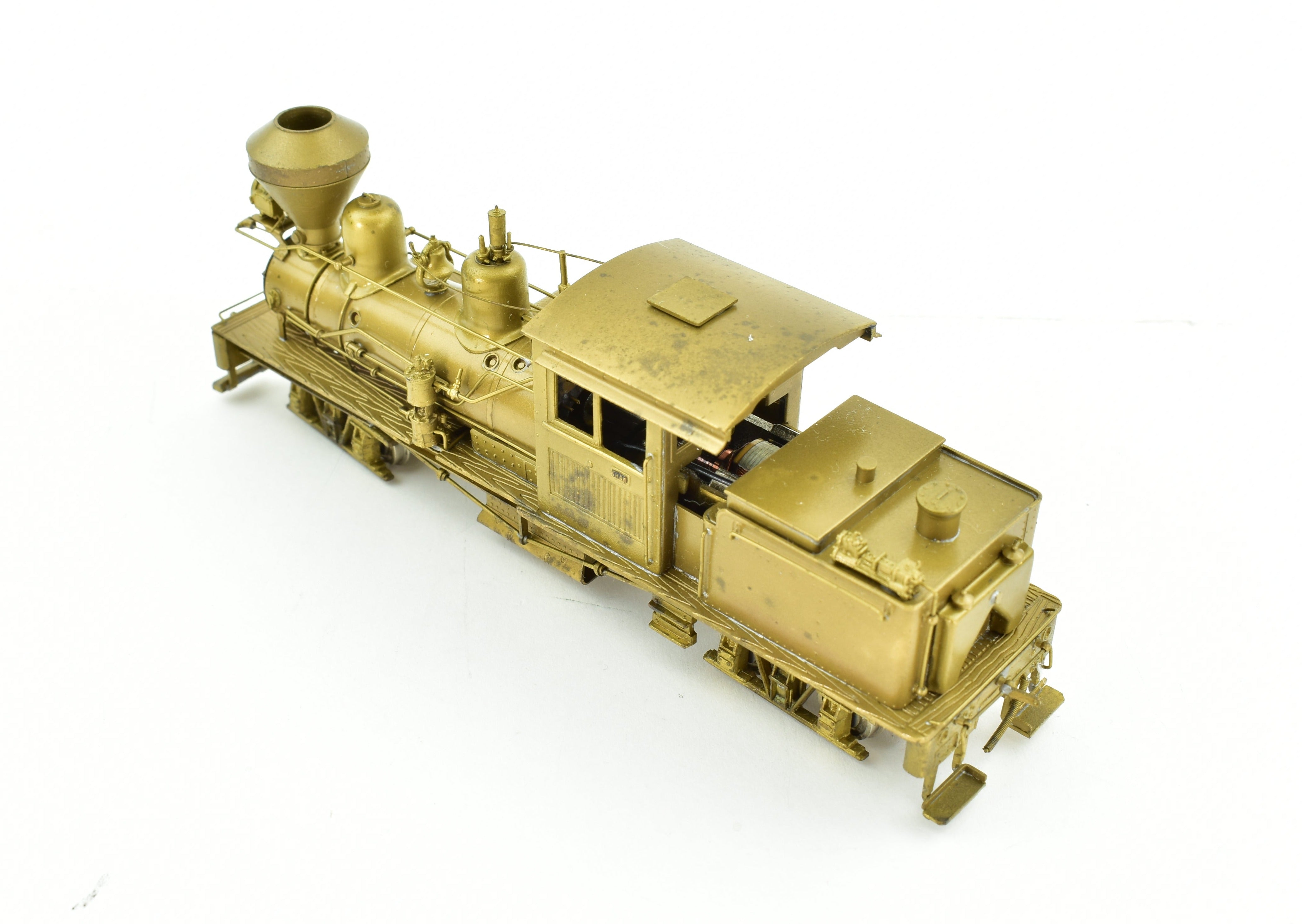 1969 Run HOn3 Brass PFM - United Cowichan Railroad 25 - ton Shay Model