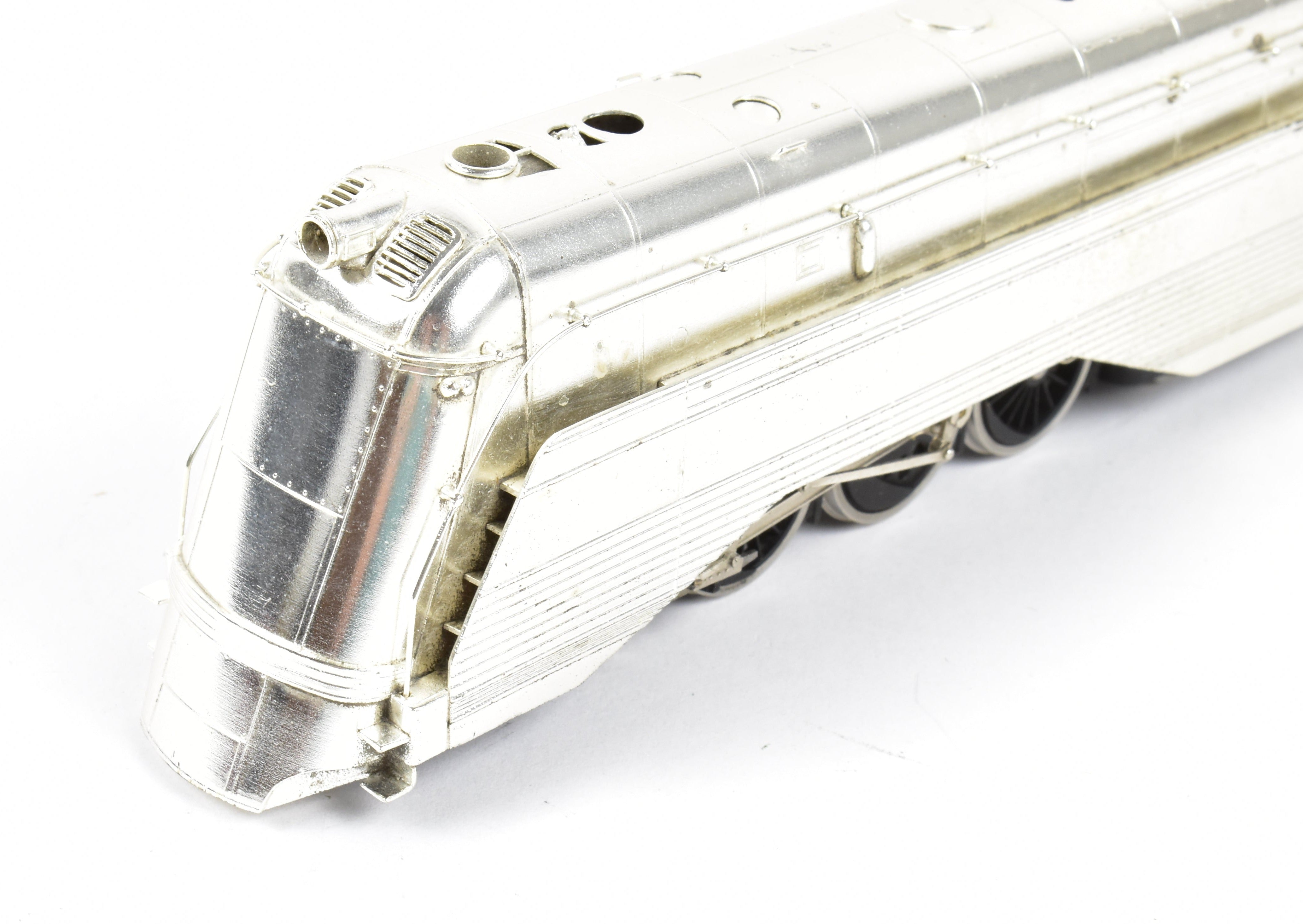 HO Brass NPP Nickel Plated CB&Q Burlington Route 4-6-4 S-4A Streamlined Hudson No. 4000
