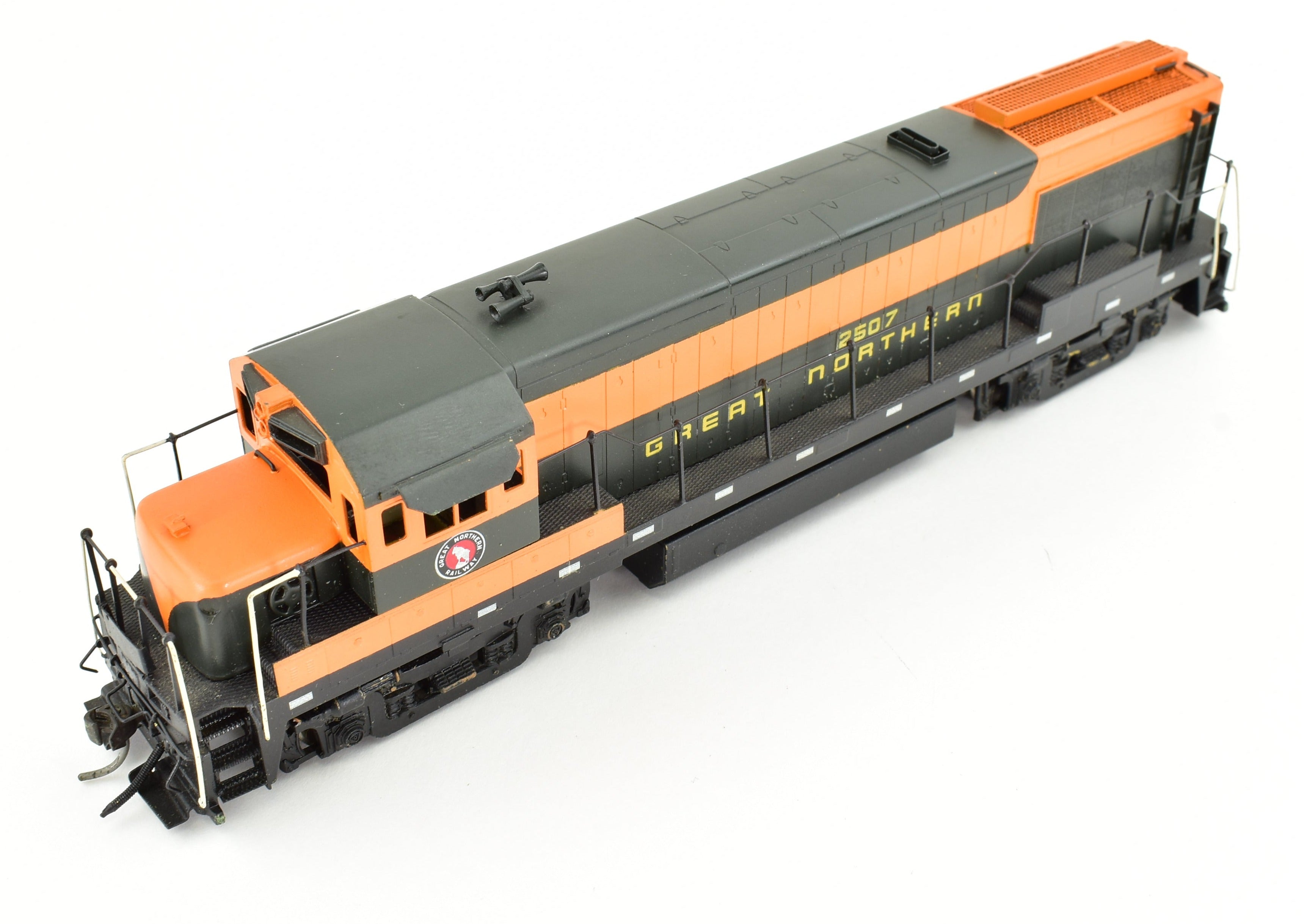 HO Scale Brass ALCO Models Great Northern General Electric U - 25b Diesel Locomotive Model for Collectors and Enthusiasts