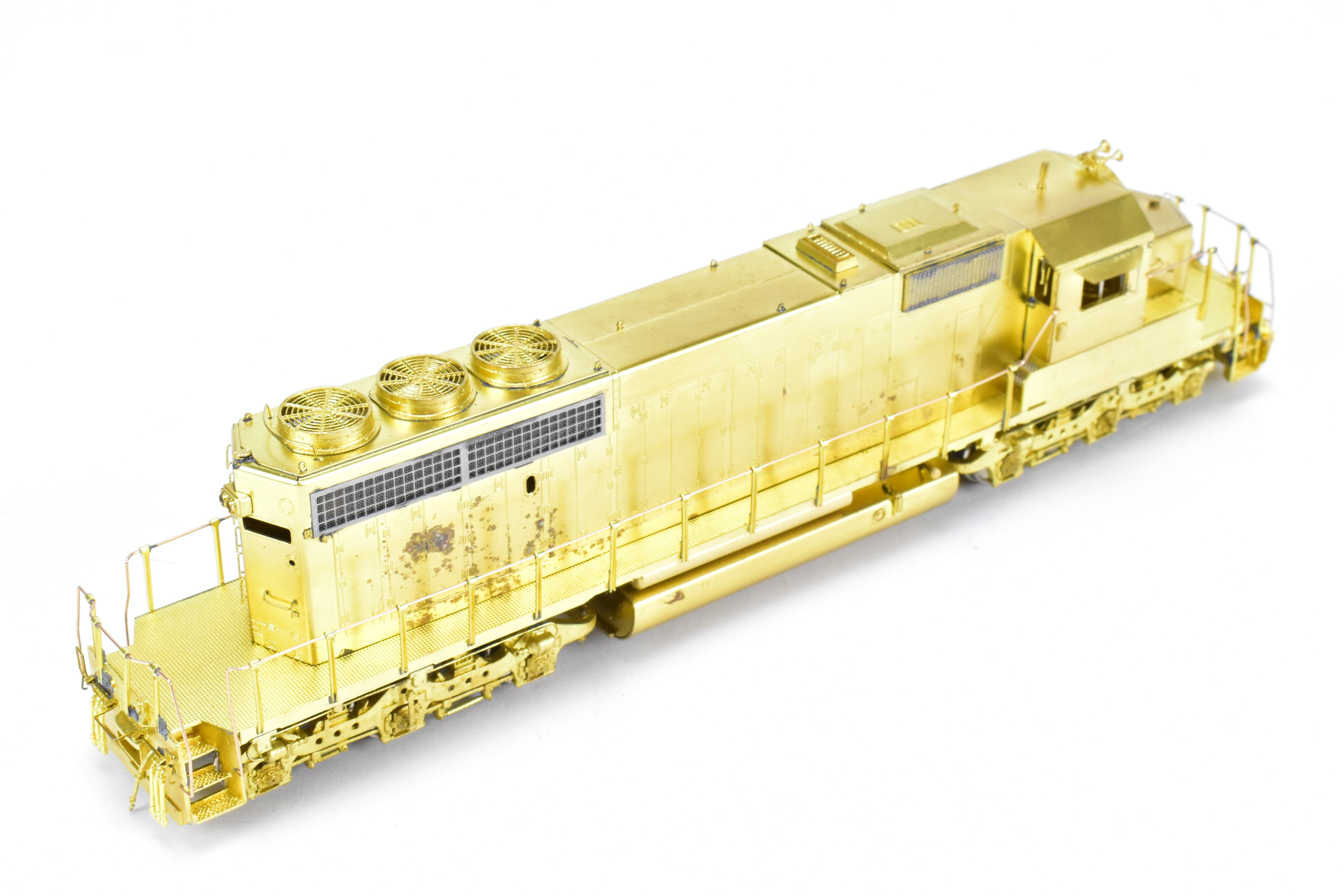 HO Scale Brass Model Train - Overland Models Inc. (OMI) Missouri Pacific EMD SD40-2 Locomotive without Dynamic Brakes and with Early Radiator Screens
