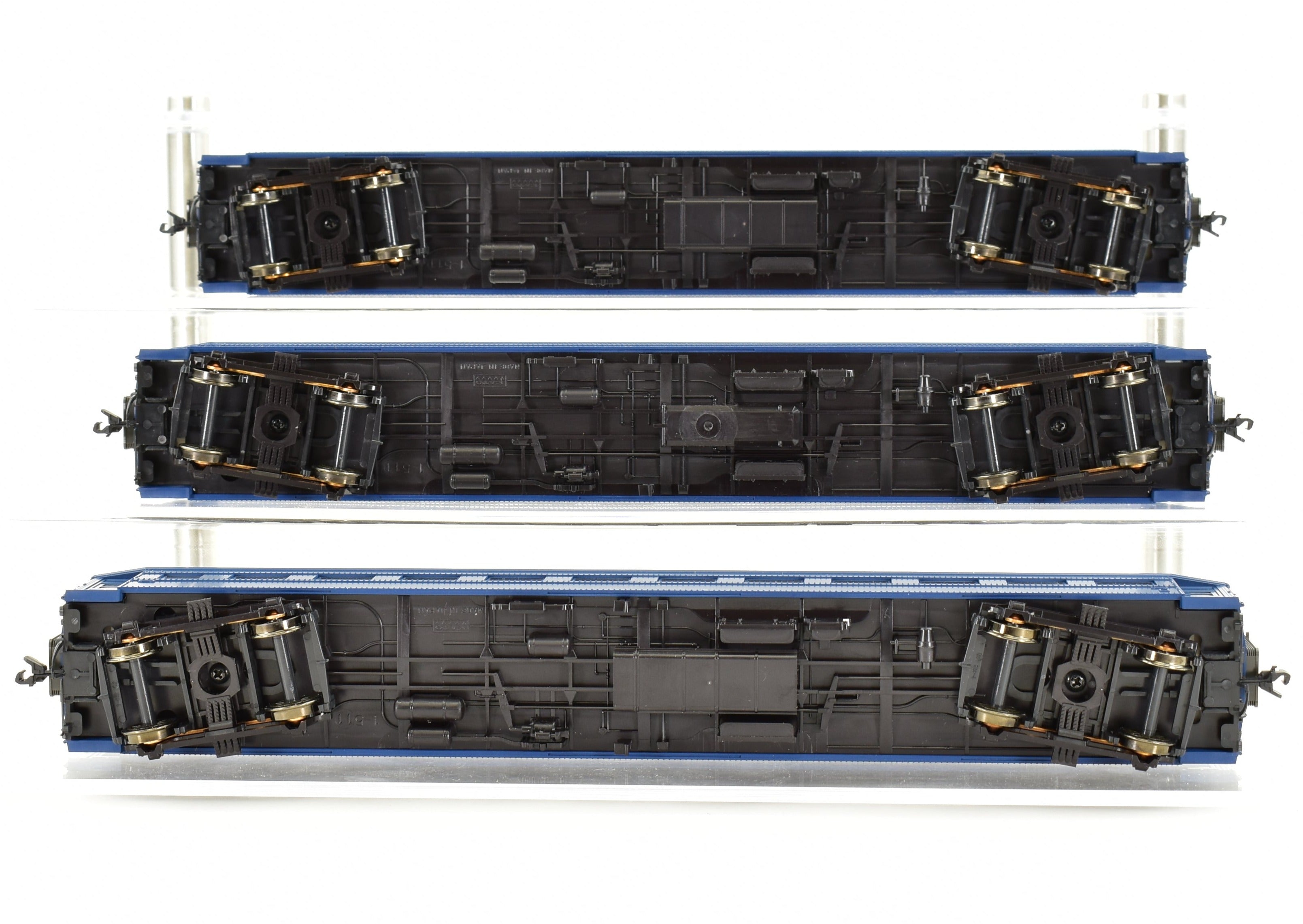 Kato J Scale Japanese National Railways OHA-35 Set of 3 Blue FP Passenger Cars