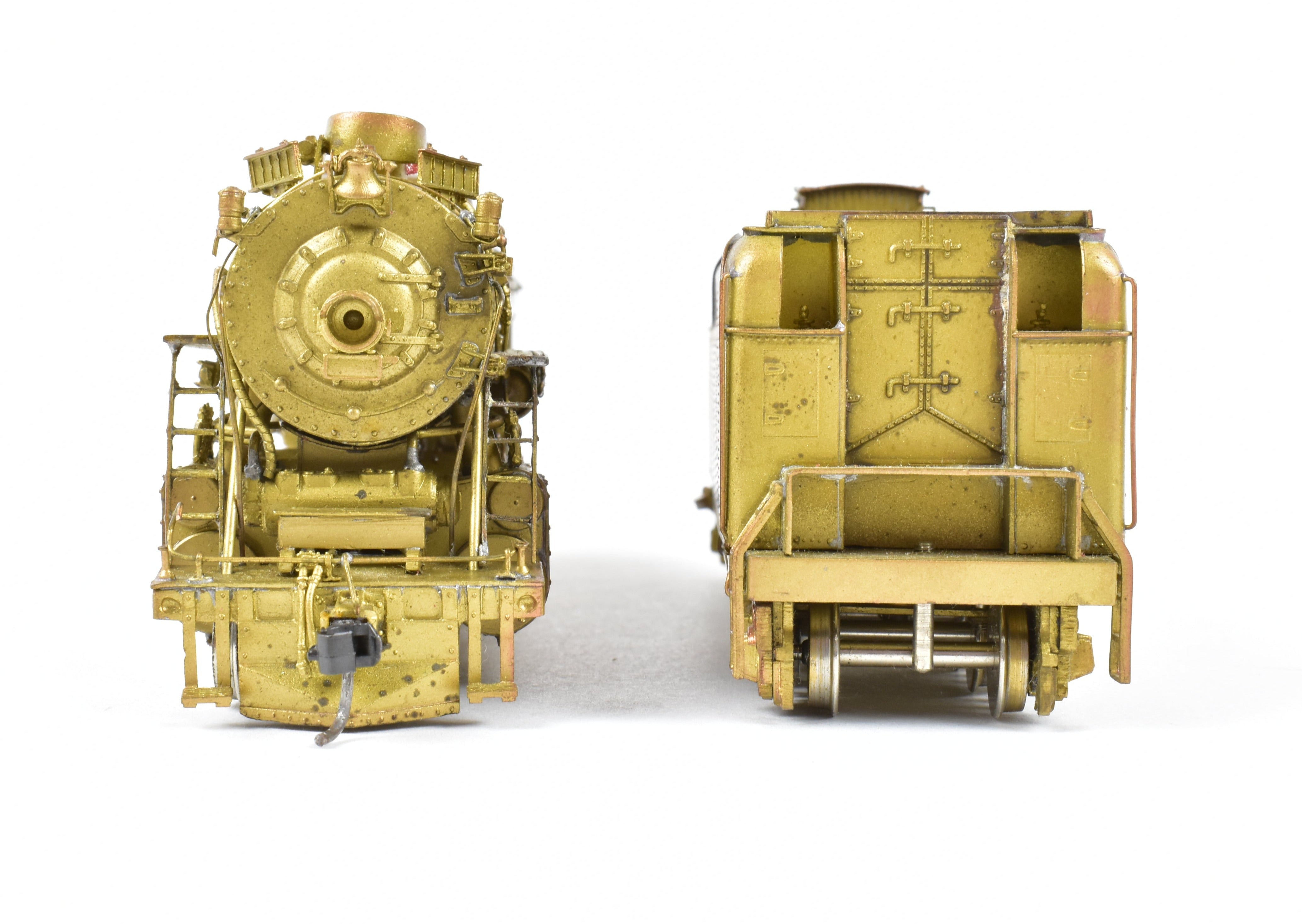High - Quality HO Scale Brass Key Imports Model of Denver & Rio Grande Western M - 64 4 - 8 - 4 Northern Steam Locomotive