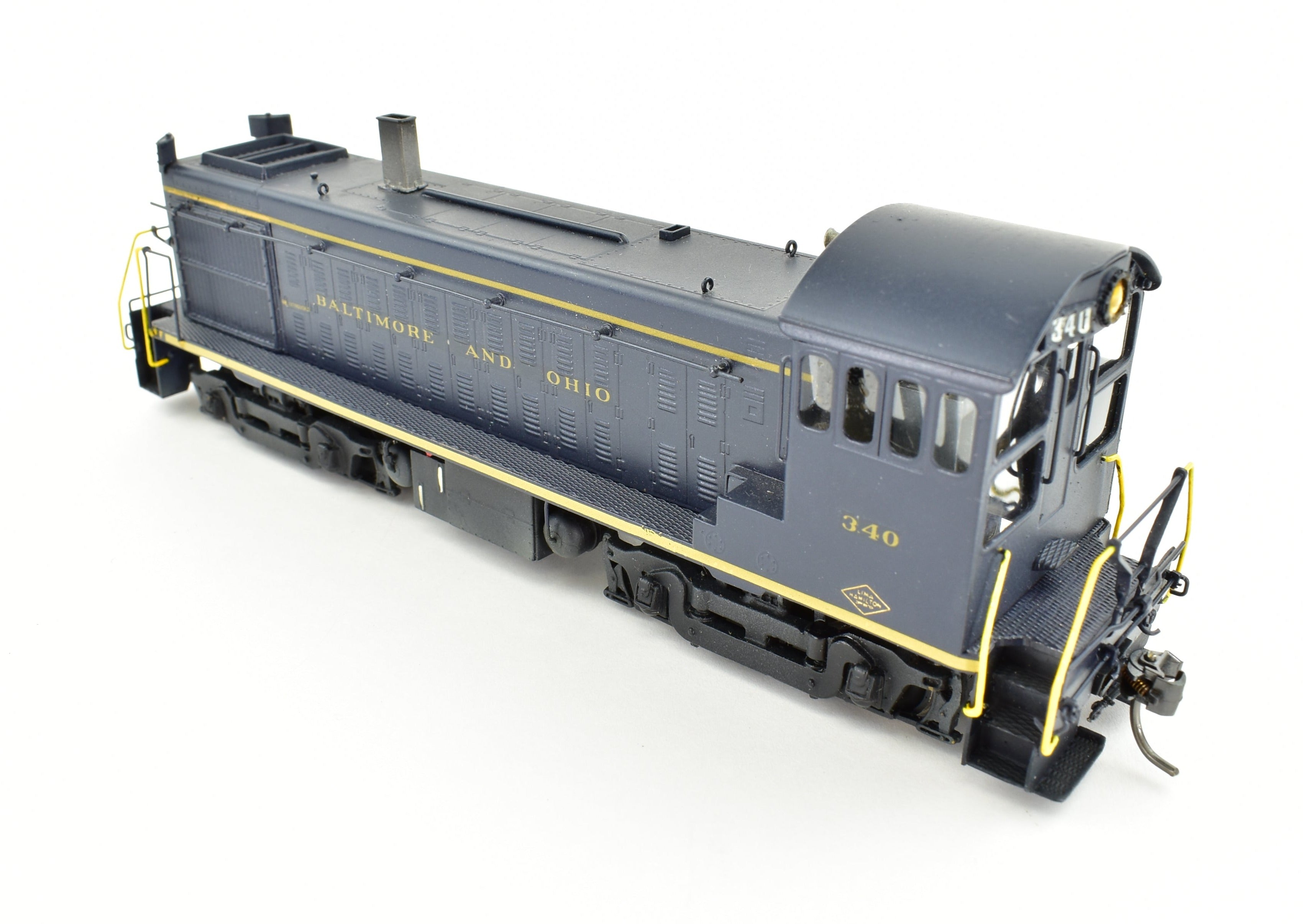 Custom Painted HO Brass Alco B&O - Baltimore & Ohio Lima - Hamilton Switcher Model