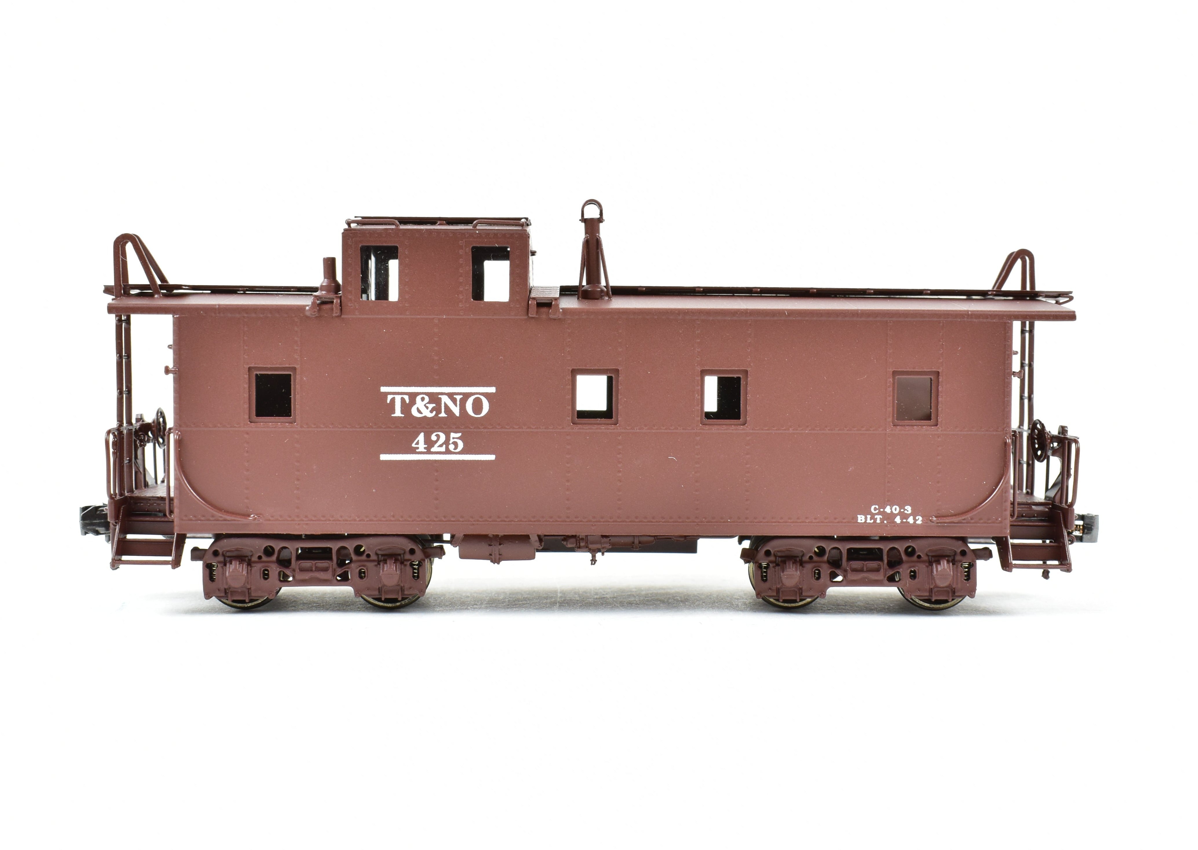 HO Scale Brass PSC Precision Texas & New Orleans C-40-3 Steel Cupola Caboose T&NO 425