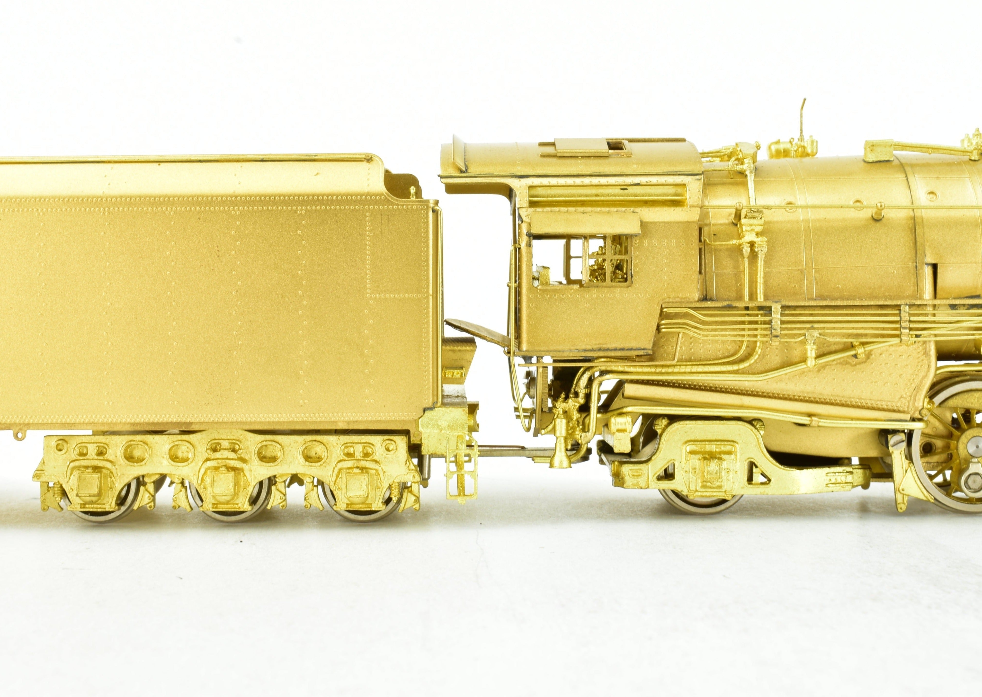 HO Scale Brass Model Train - Key Imports C&O Chesapeake & Ohio K3a Class 2-8-2 Mikado Locomotive with Elesco Feed Water Heater and 21RA Tender