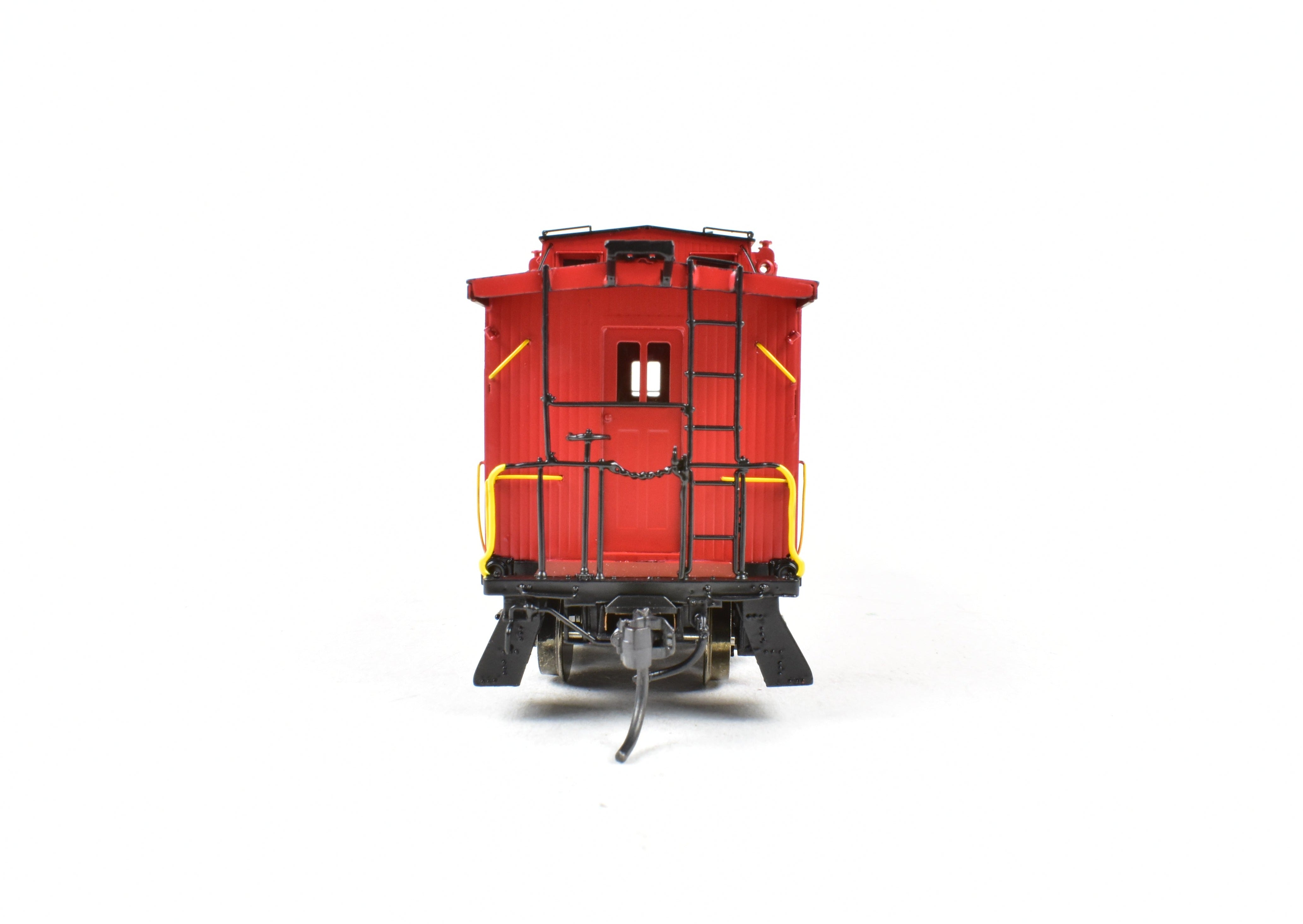 HO Scale Brass Division Point Nickel Plate Road 1000 Series 30-Foot Wood Caboose Model FP No. 1004 from New York City and St. Louis