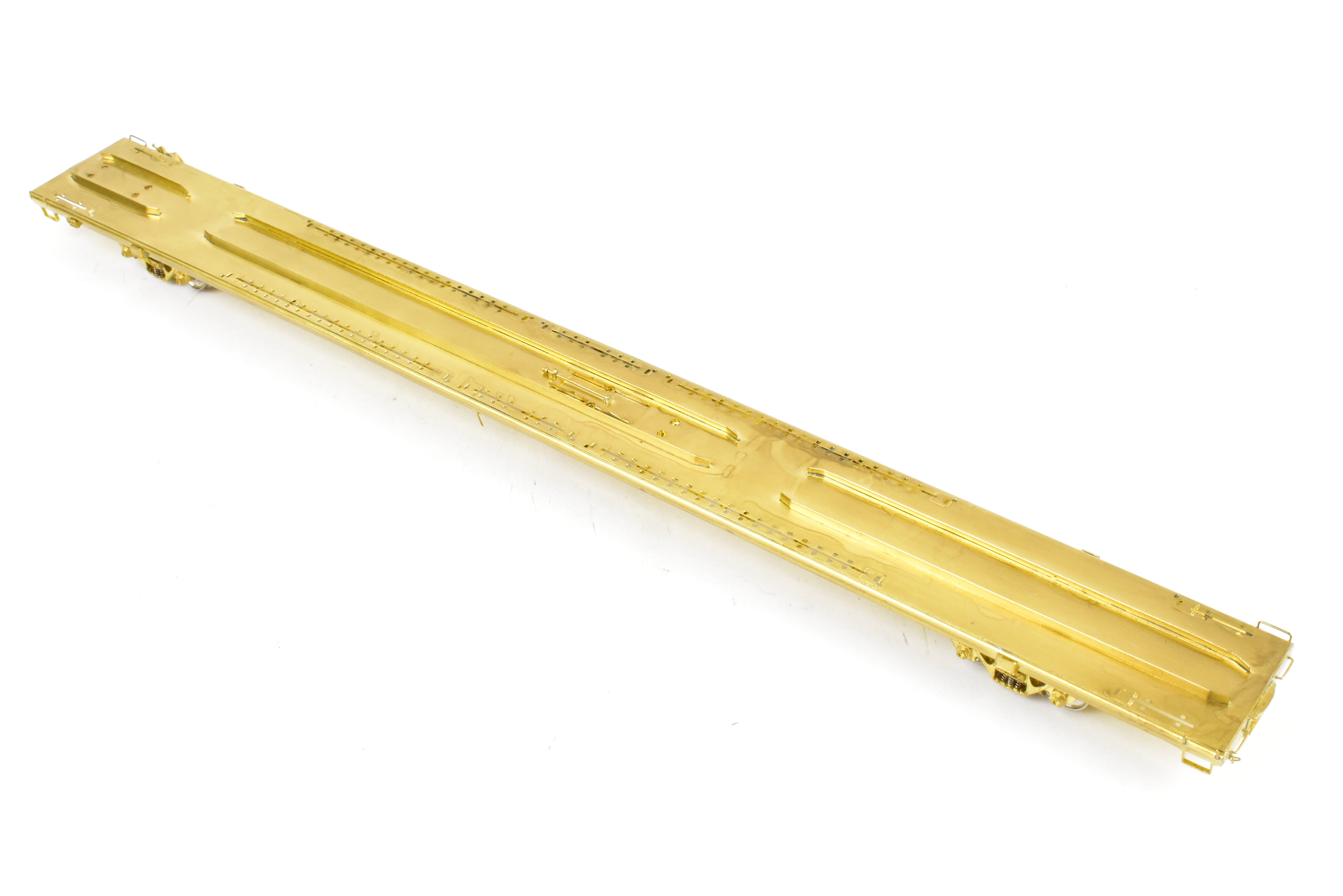HO Brass OMI TOFC Flat Car 89'-4 Twin 45' from Overland Models