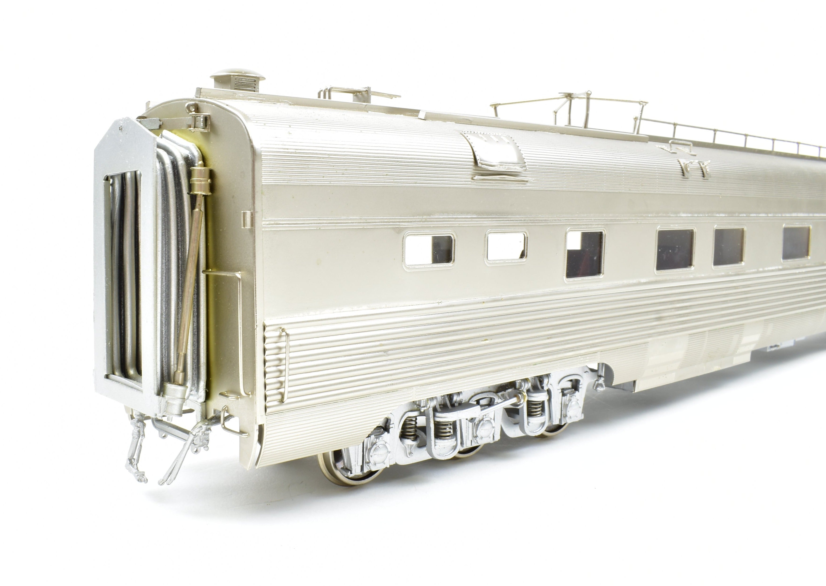O Scale Brass Model of Pecos River Brass ATSF - Santa Fe Topkea Business Car without Interior Lights (Consignment Model)
