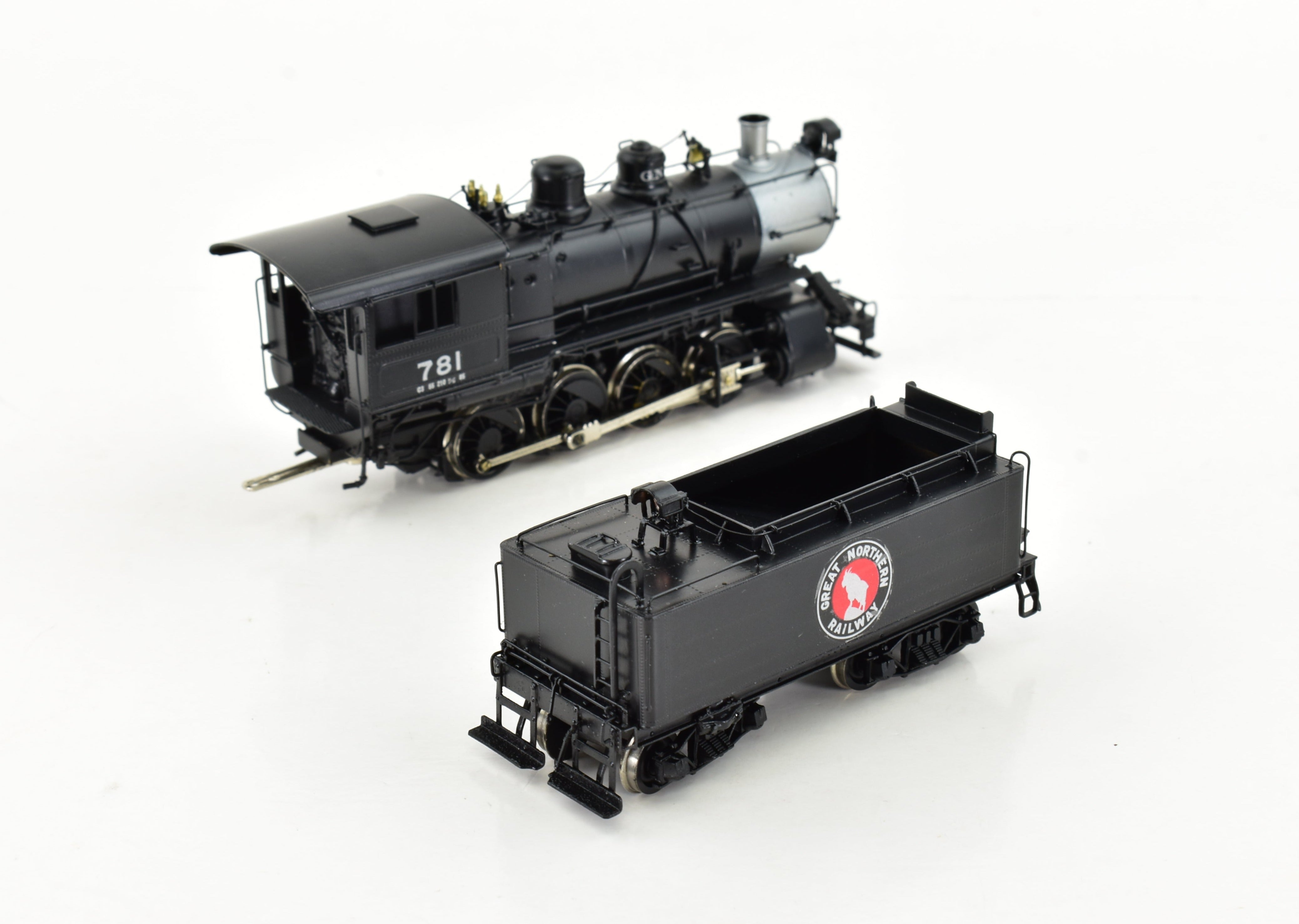 HO Scale Brass Great Northern 0-8-0 Class C-4 No. 781 Custom Painted Model