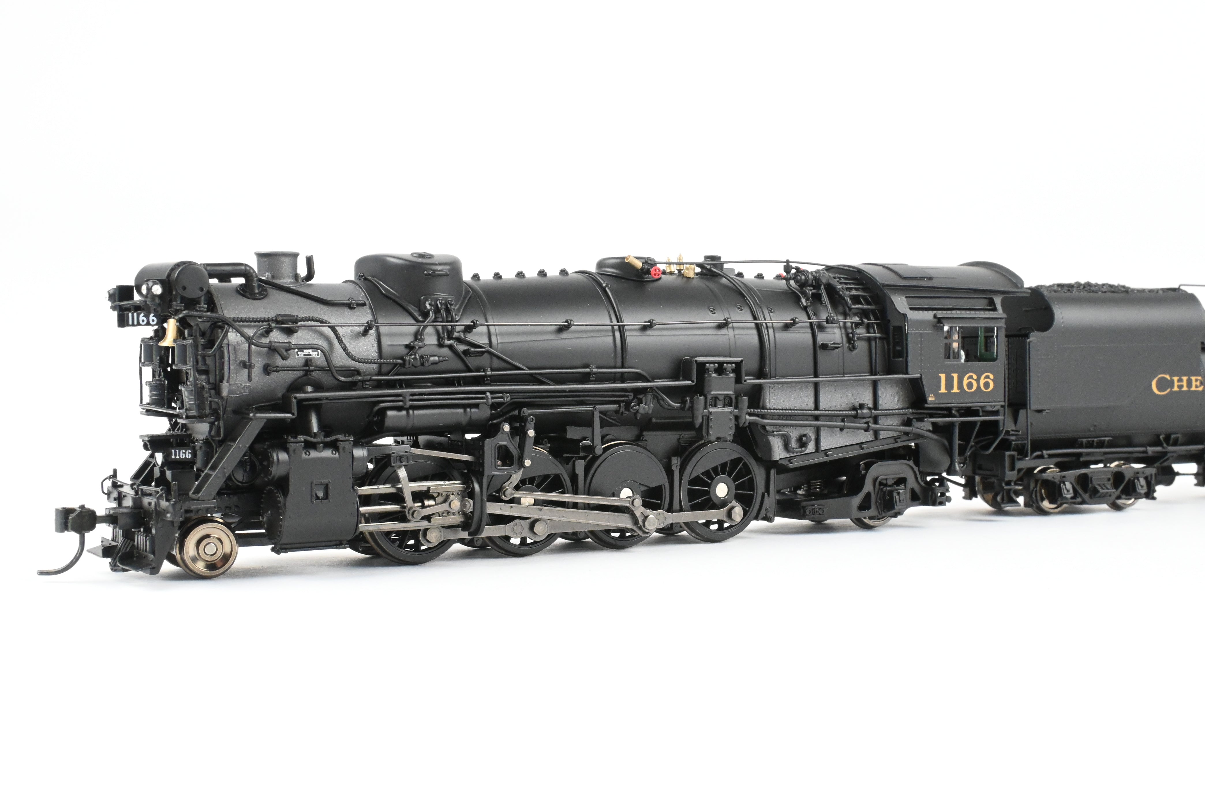 2023 HO Broadway Limited C&O K-2 2-8-2 Mikado w/ 12-VC Tender #1166 Paragon 4 Sound