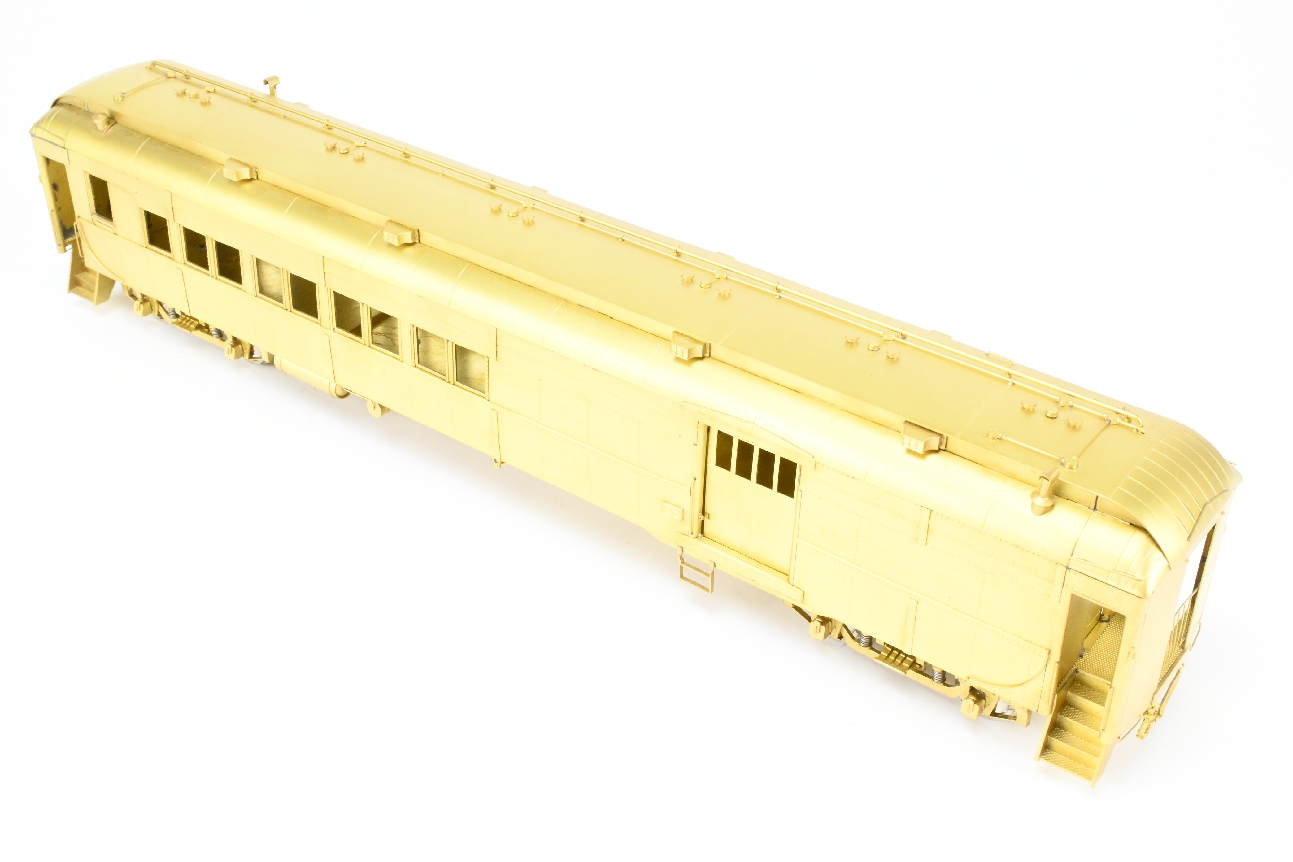 O Scale Oriental Limited Great Northern HW Combine and Caboose Model Set (557 - 586) - High - Quality Brass Collectible