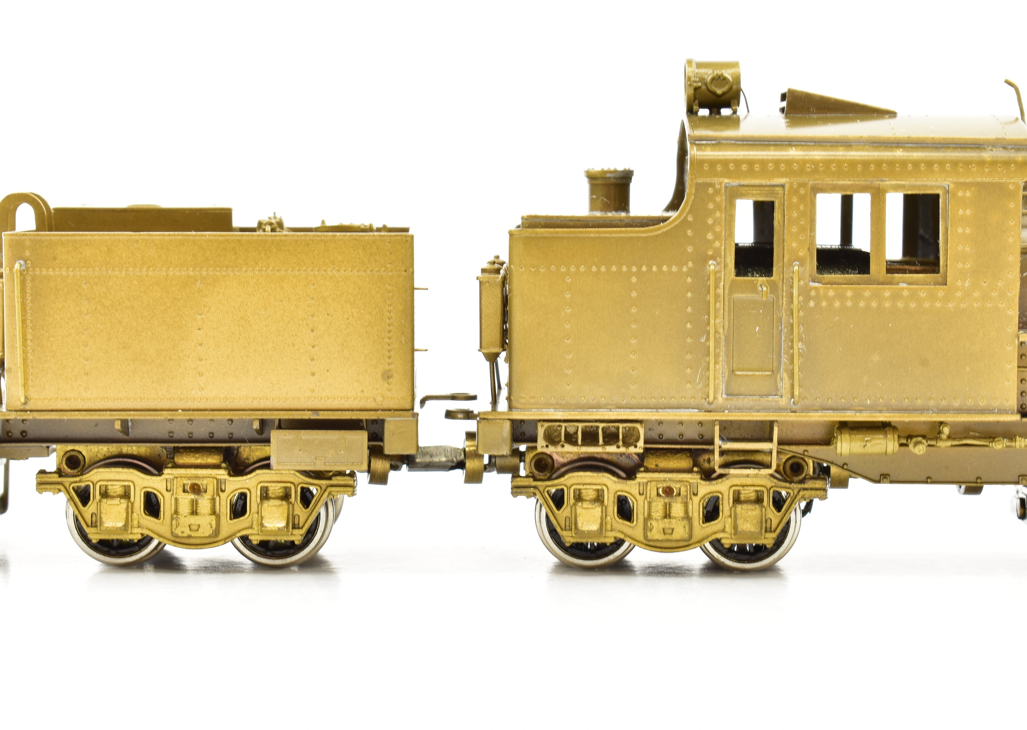 1980 HO Brass PFM - United Hillcrest Lumber Co. 3-Truck Logging Climax Geared Locomotive