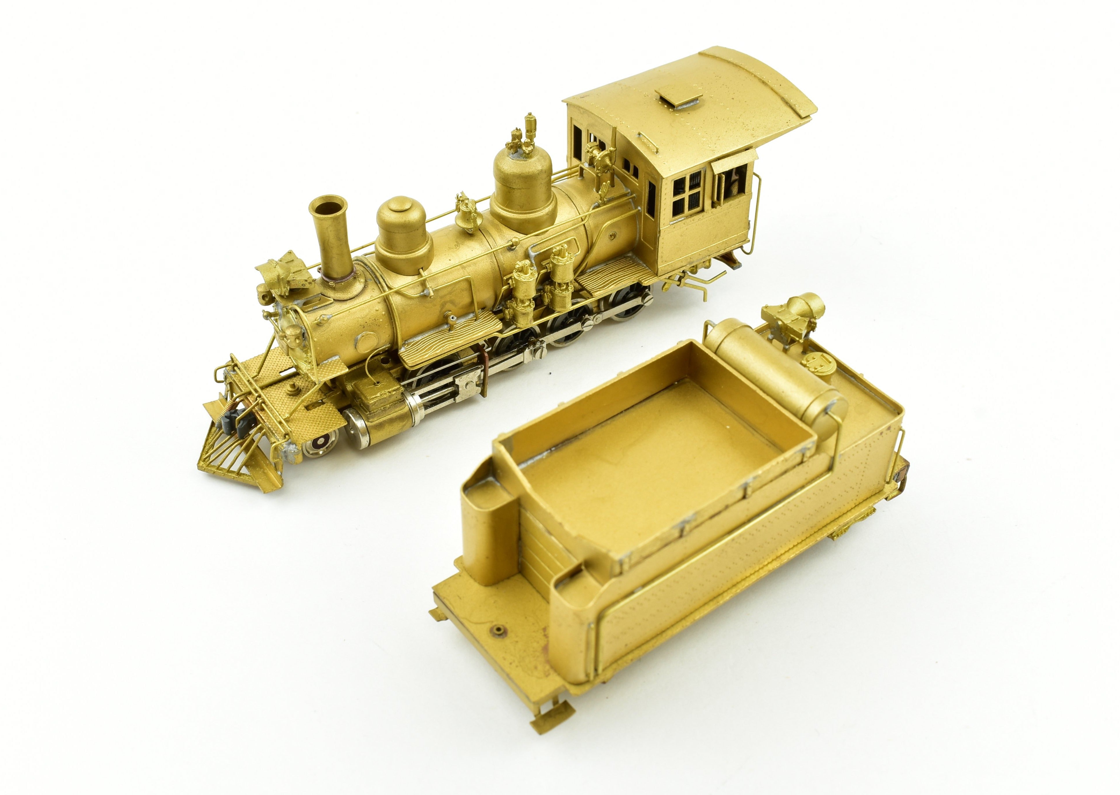 HOn3 Scale Brass Model Train - Balboa Denver & Rio Grande Western C-19 2-8-0 Locomotive #340