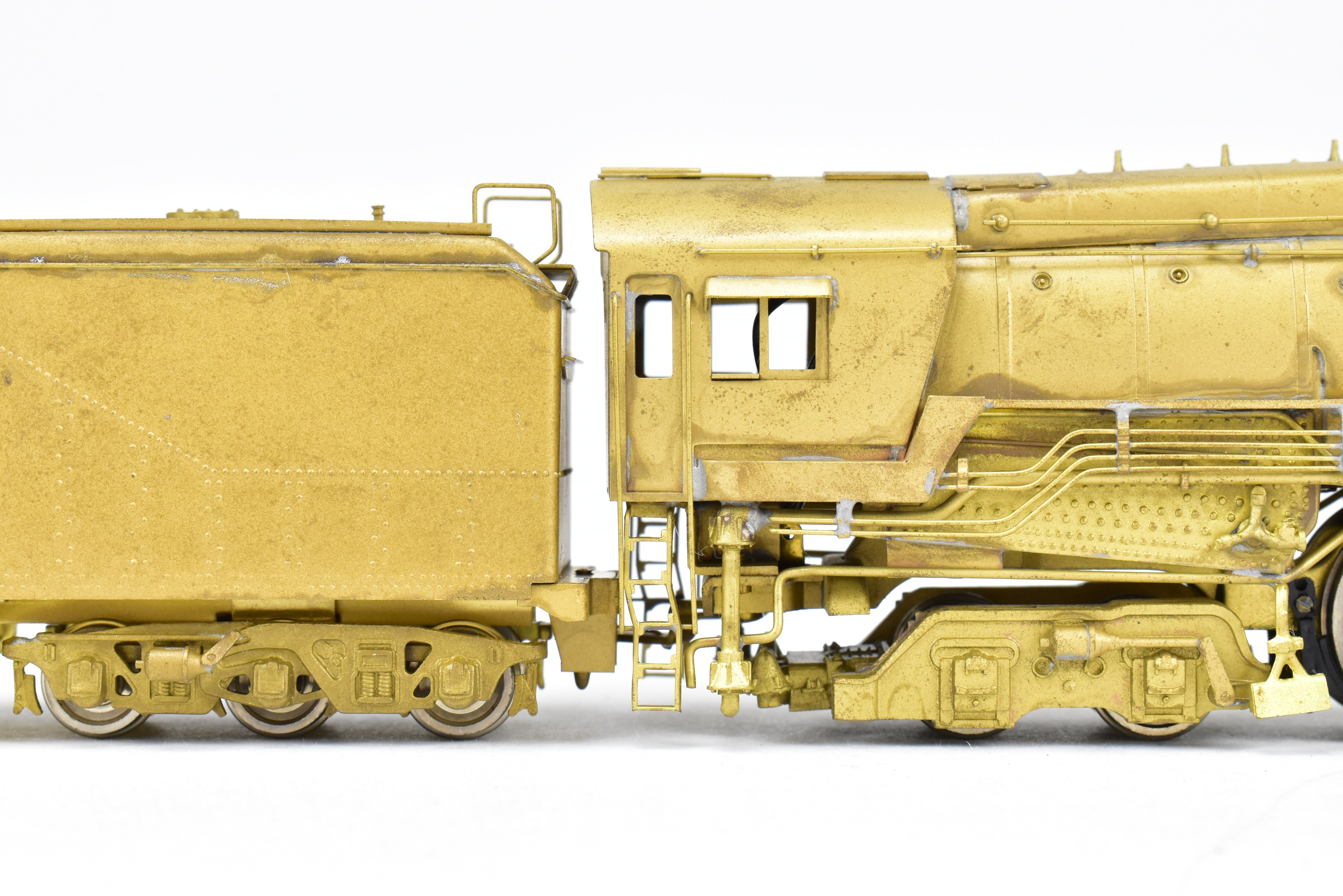 HO Scale Brass Balboa Southern Pacific GS - 4 4 - 8 - 4 Steam Locomotive Model with Detachable Skirts