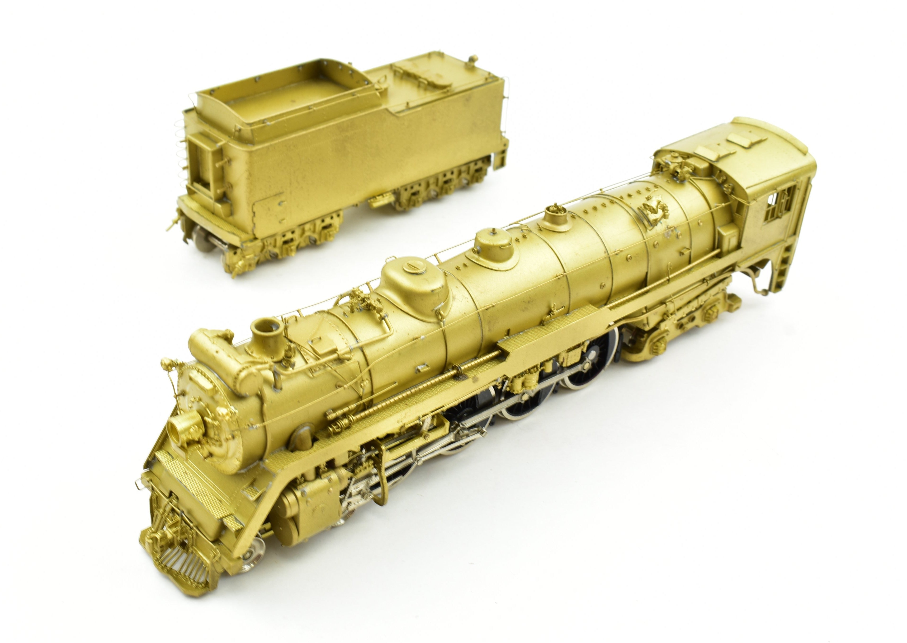 HO Scale Brass Model Train - Van Hobbies CPR Canadian Pacific Railway 3100 K - 1a 4 - 8 - 4 Steam Locomotive (As - Is Condition)
