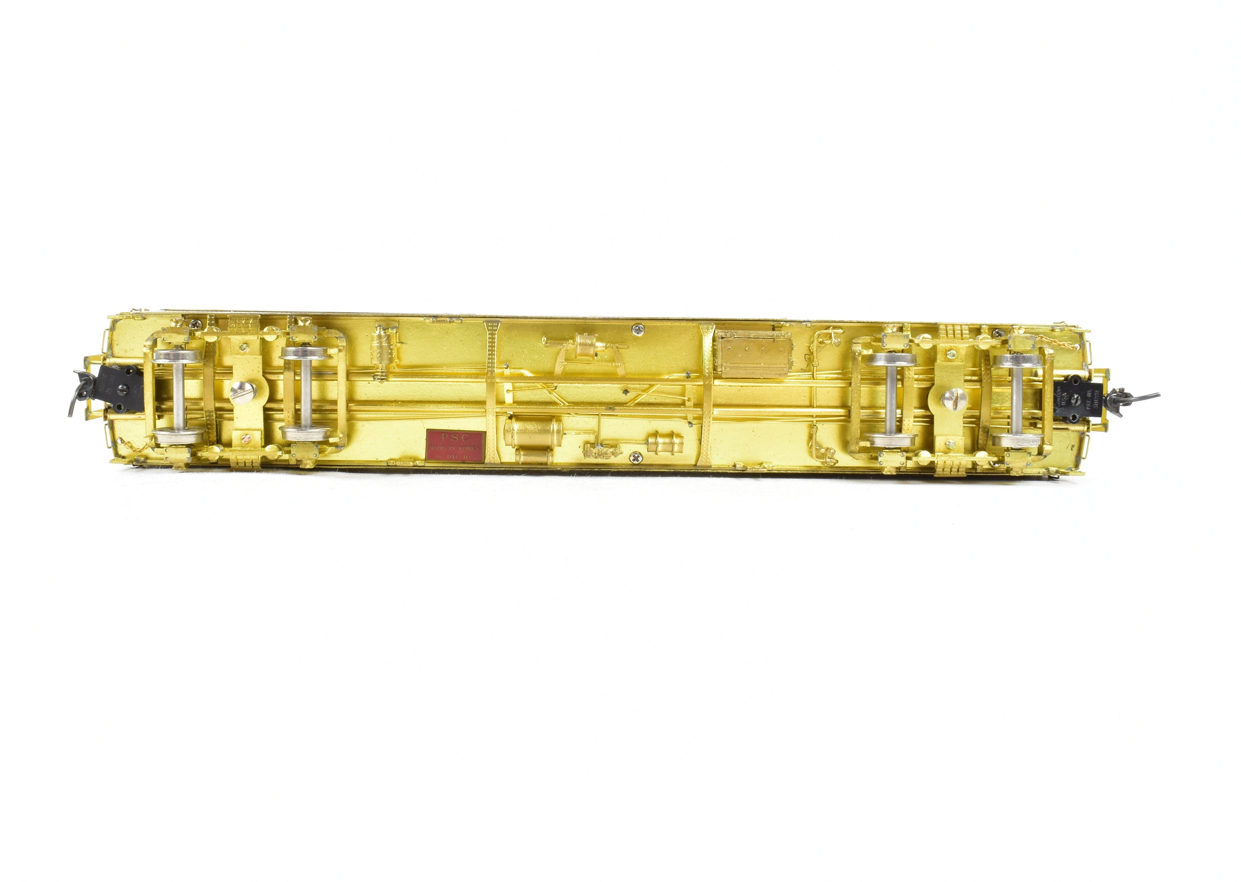 HO Scale Brass Precision 60-Foot Double Door Baggage Car by NYC