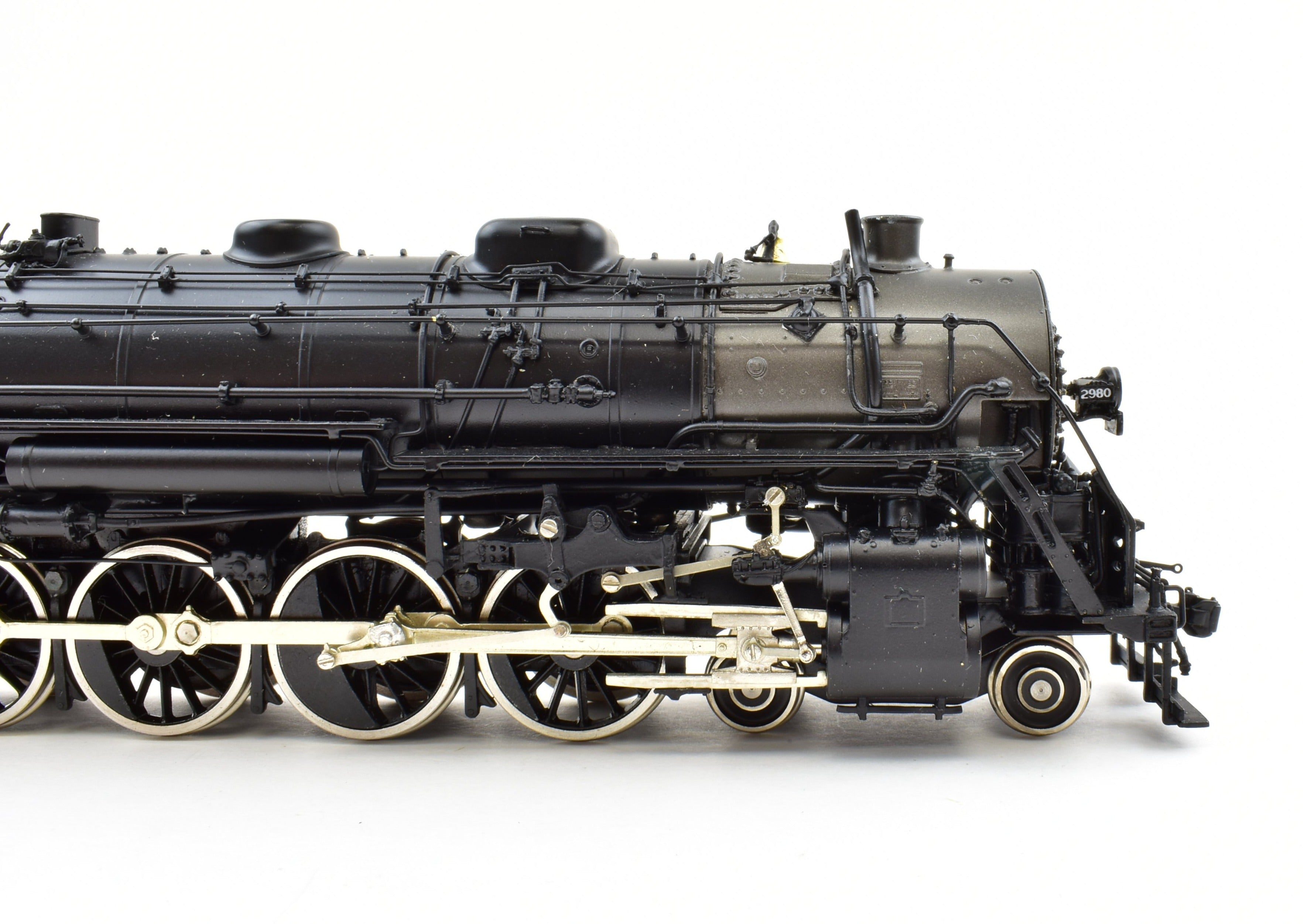 High - Quality HO Scale Brass Model Train by Key Imports NYC - New York Central L - 2c 4 - 8 - 2 Mohawk 1989 Run Custom Series CS - 68