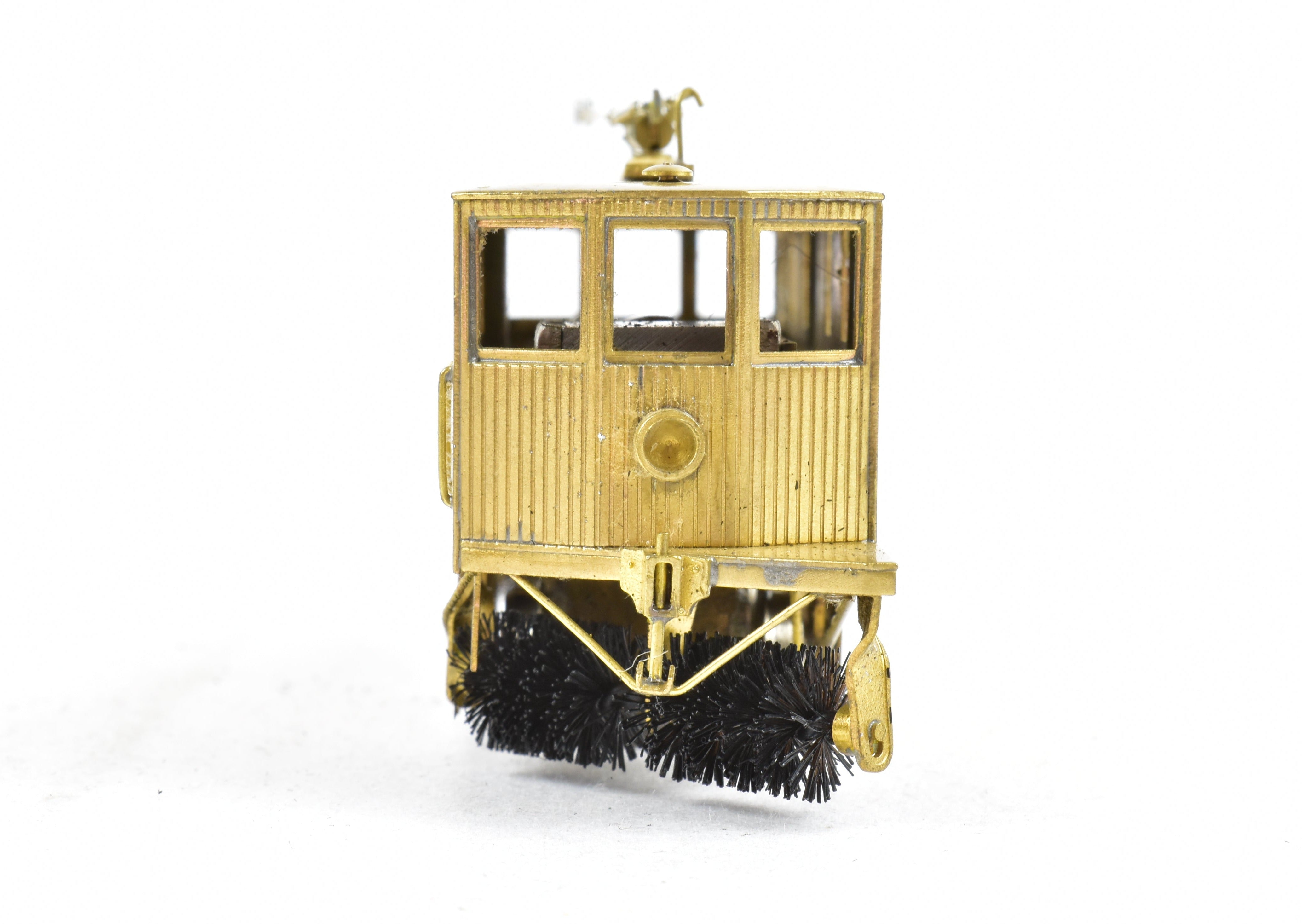 HO Scale Brass Fairfield Single Truck Sweeper Model - No Box, Nice Condition
