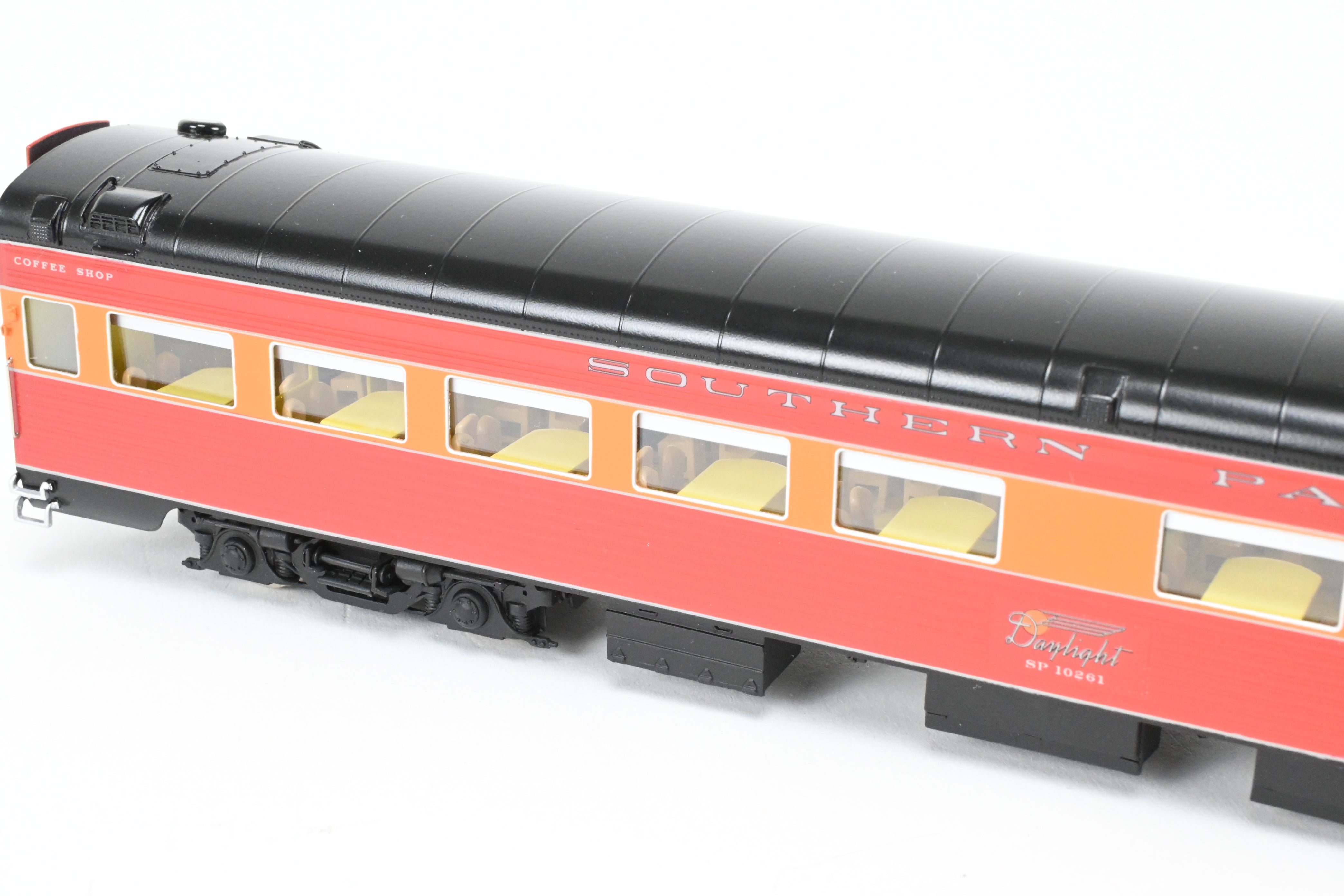 HO Scale Brass CON CIL - Challenger Imports Model Train Set - Southern Pacific 1955 Morning Daylight 10 - Car Full Train Set FP