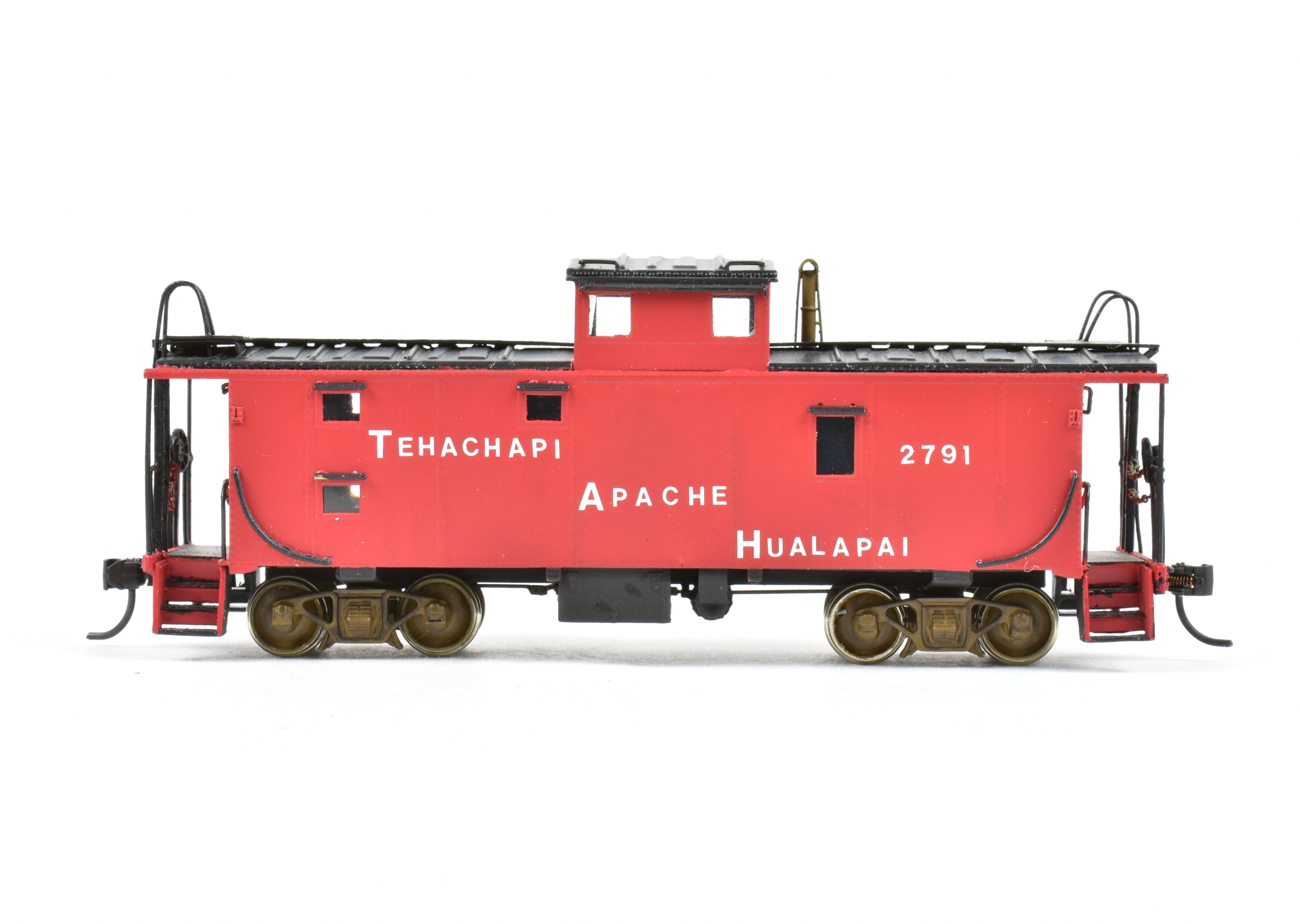 HO Brass OMI Norfolk & Western Private Road Steel Caboose Model by Overland Models