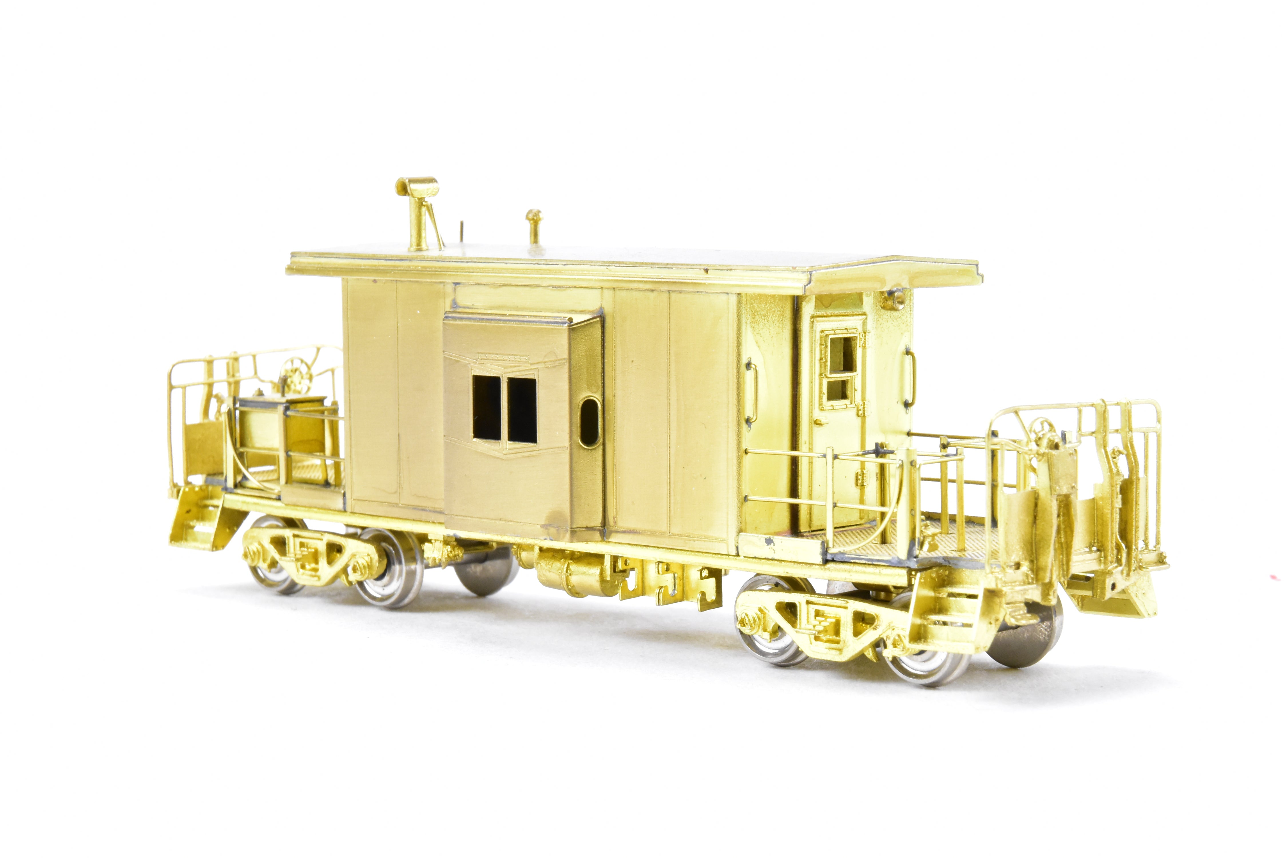 HO Brass OMI MP Missouri Pacific Bay Window Caboose, Mint, No Small Side Window