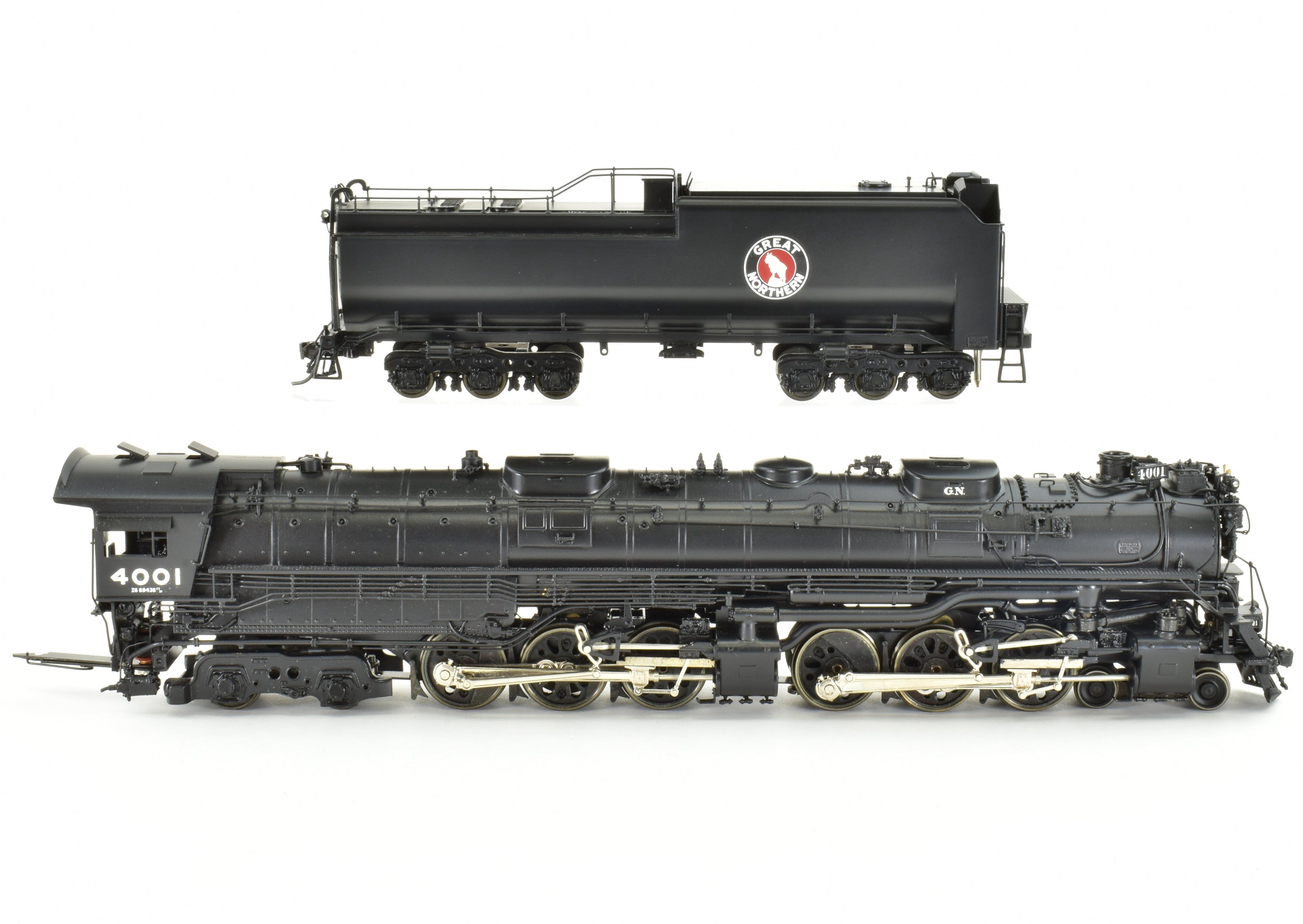 HO Scale Brass Model Train - PFM Tenshodo Great Northern Class Z - 6 4 - 6 - 6 - 4 Steam Locomotive with PFM Sound from 1995 Run