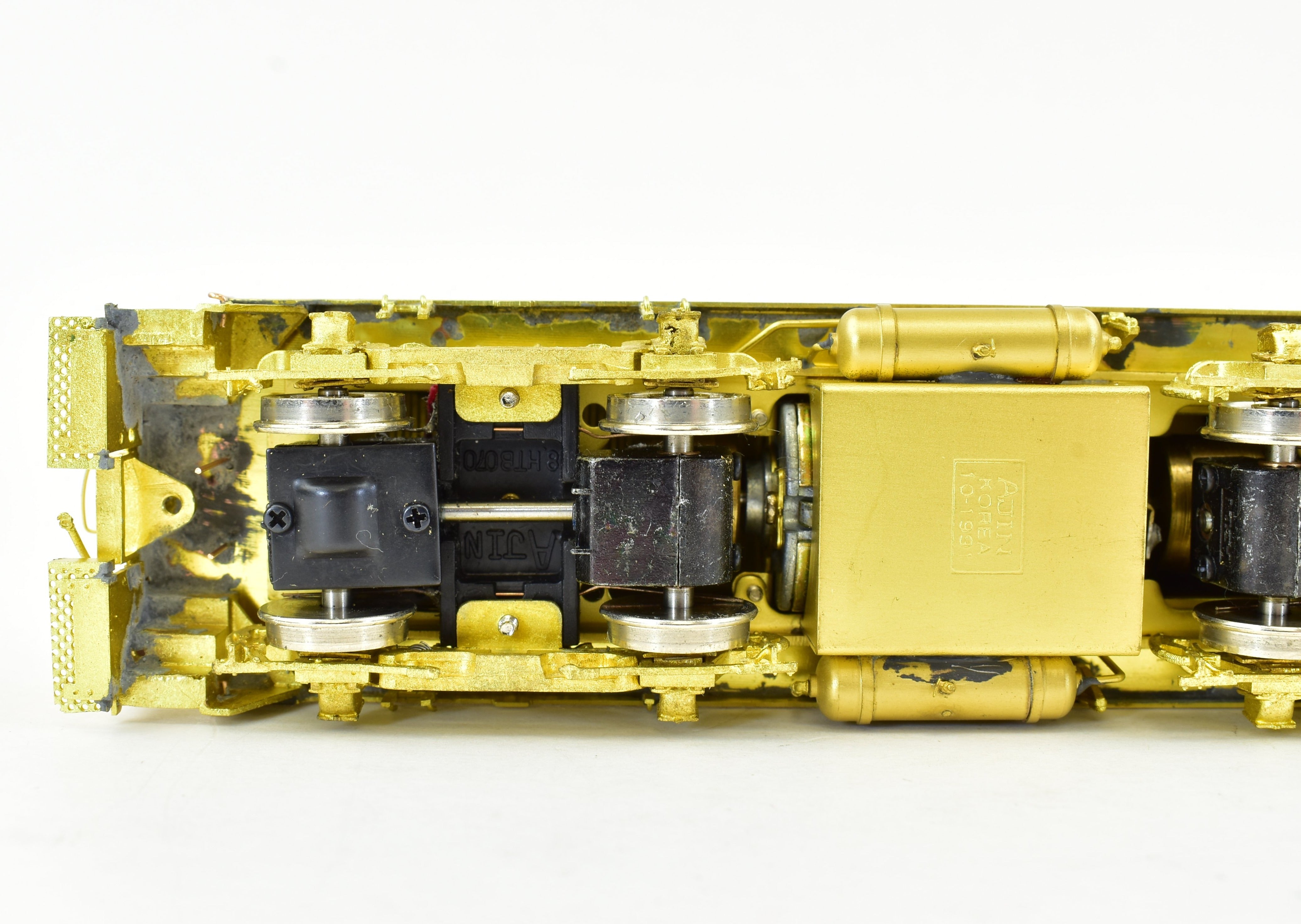 HO Scale Brass EMD NW-2 Model by Overland Models Inc. for Milwaukee Road
