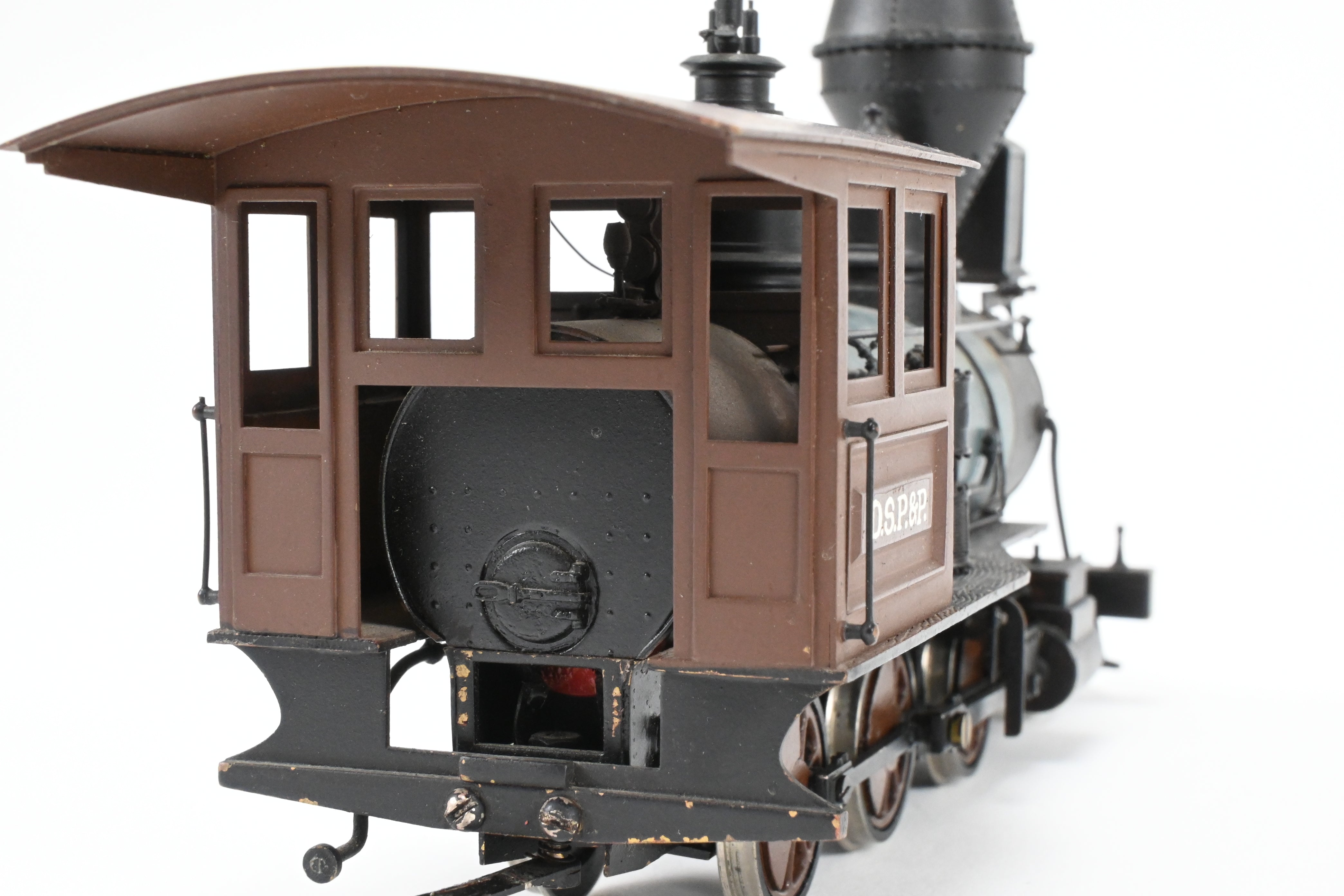Upgraded Brass Balboa 2-6-0 Cook CP #113 Model with Can Motor