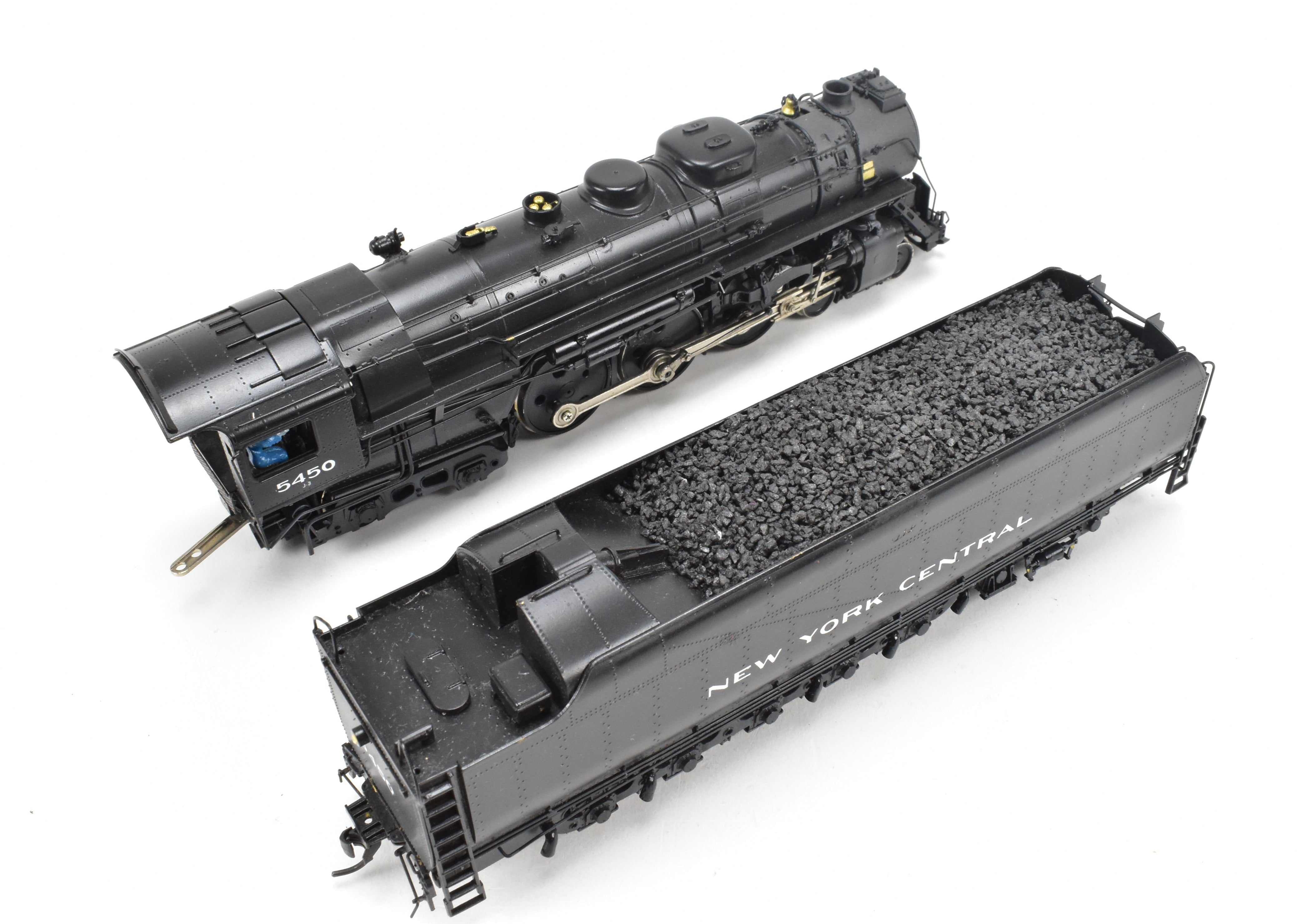 HO Scale Brass Model Train - Westside Model Co. NYC New York Central J - 3A 4 - 6 - 4 Super Hudson Custom Painted Locomotive #5450