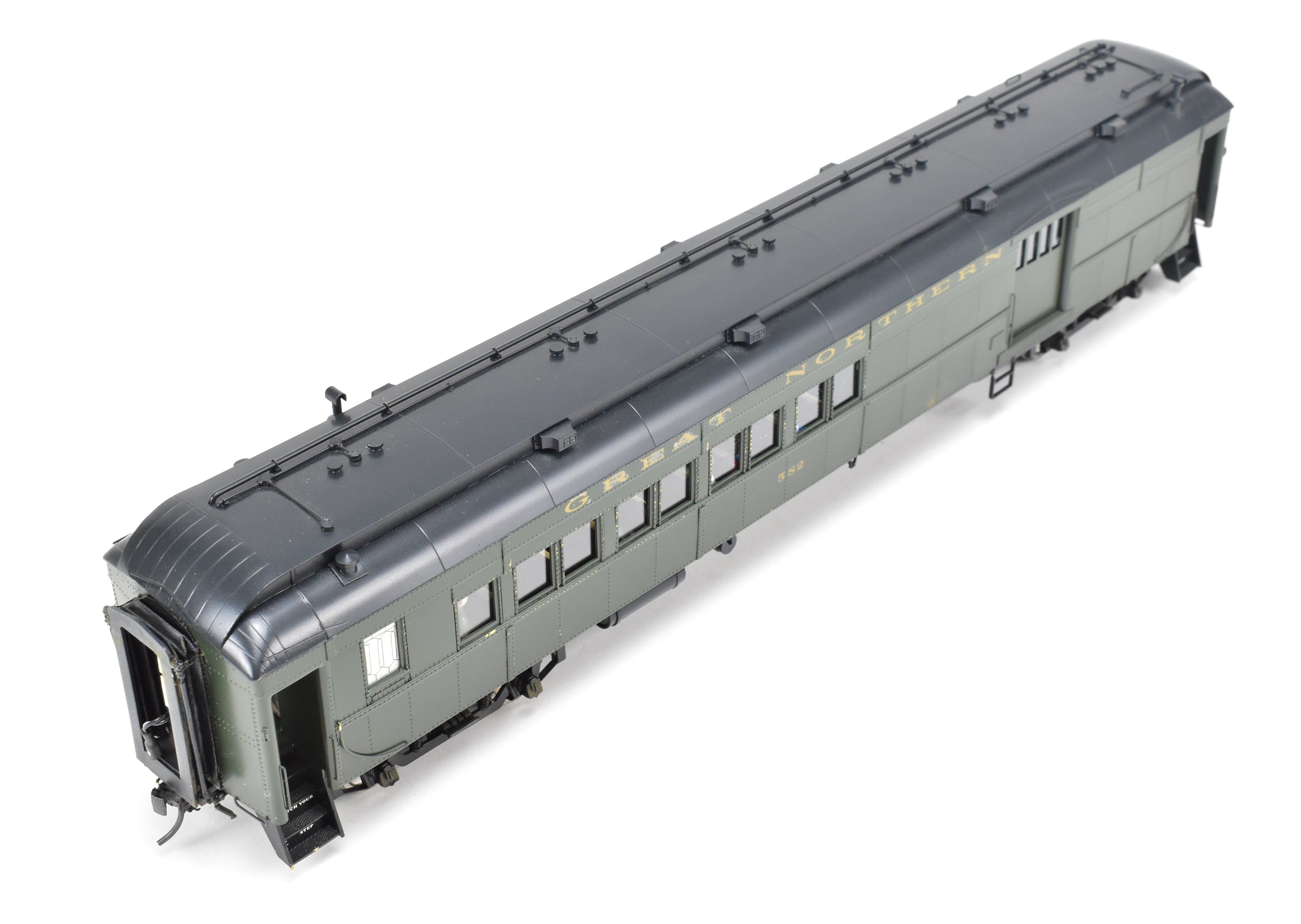 O Scale 1:48th Oriental Limited Great Northern H.W Combine/Caboose Model - Brass, Custom - Finished, Numbered 582